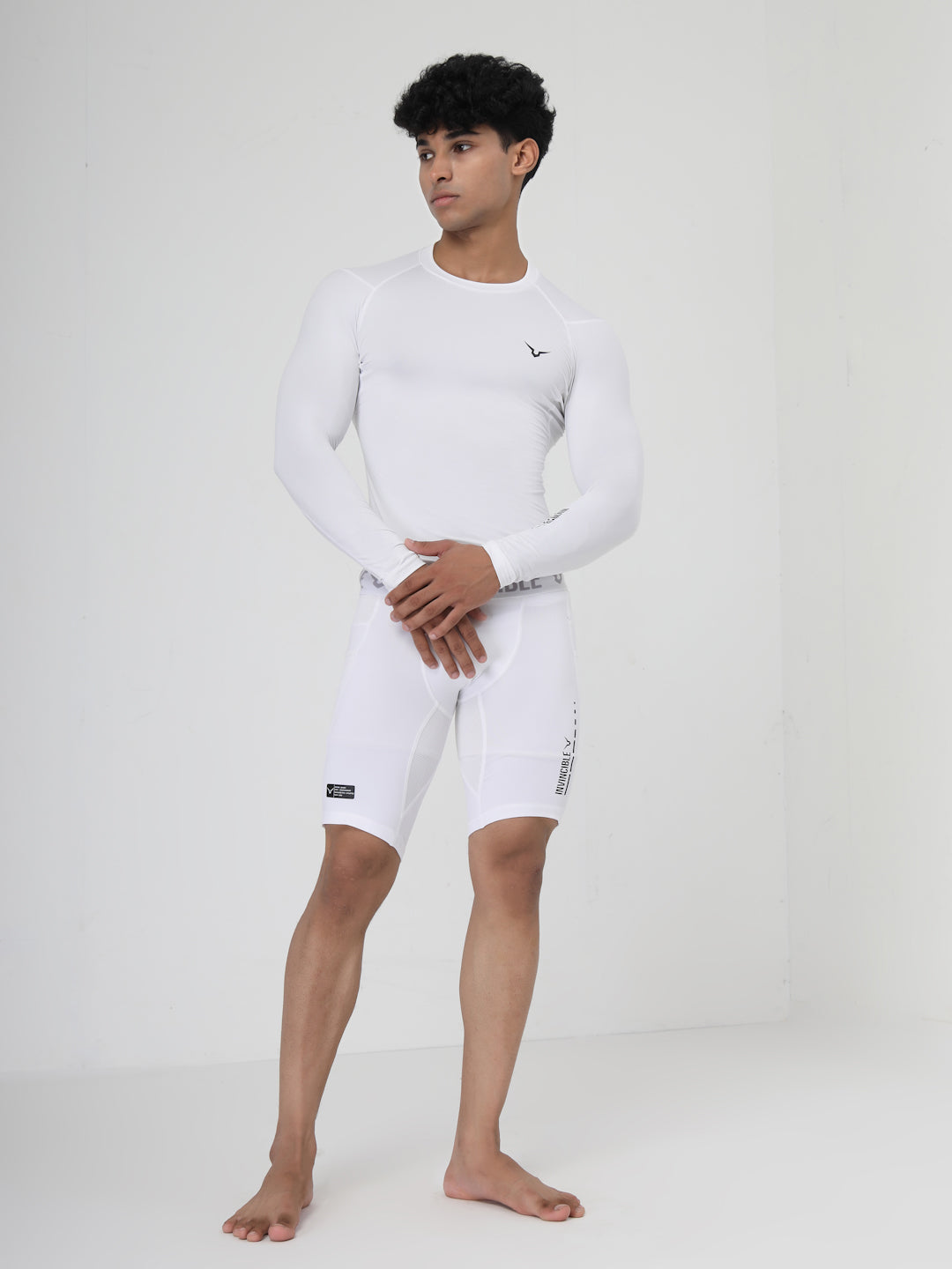 Invincible Men's Ghost Compression Shorts
