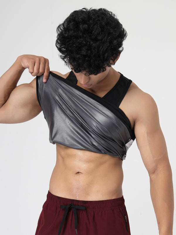 Invincible Men's Light Weight Sauna Vest