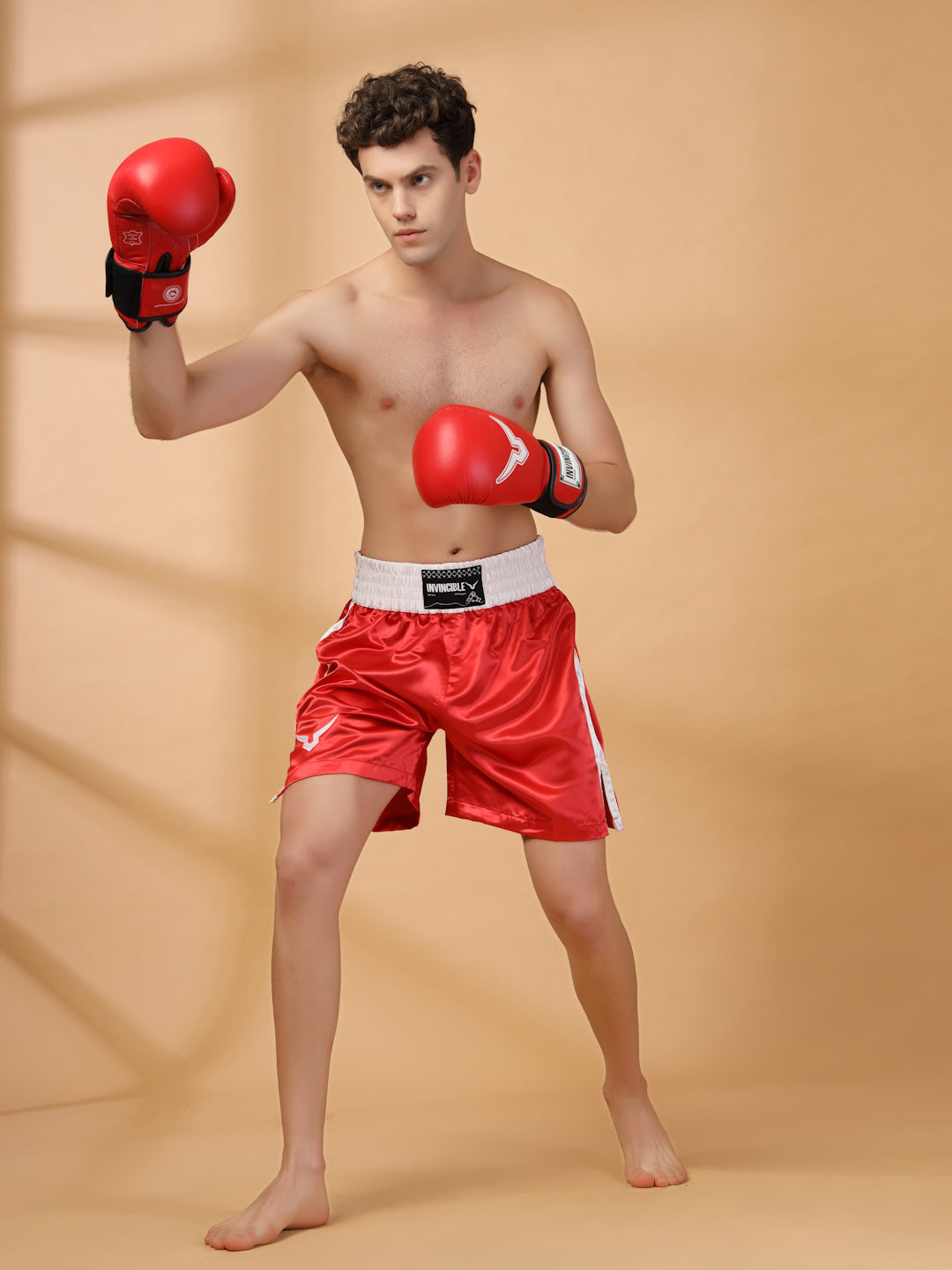 Invincible Men's Professional Boxing Shorts