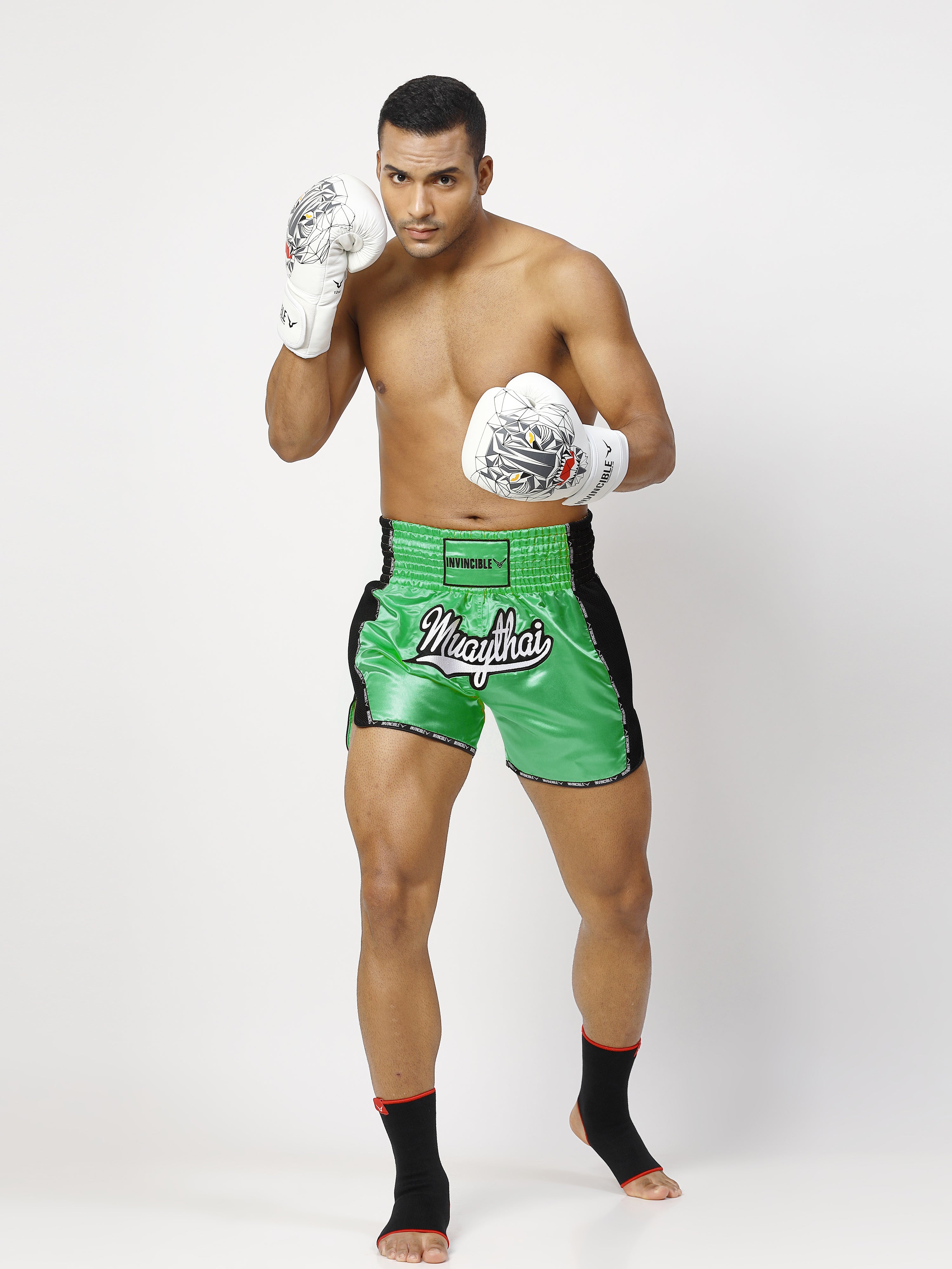 Invincible Unisex Muay Thai Boxing Shorts