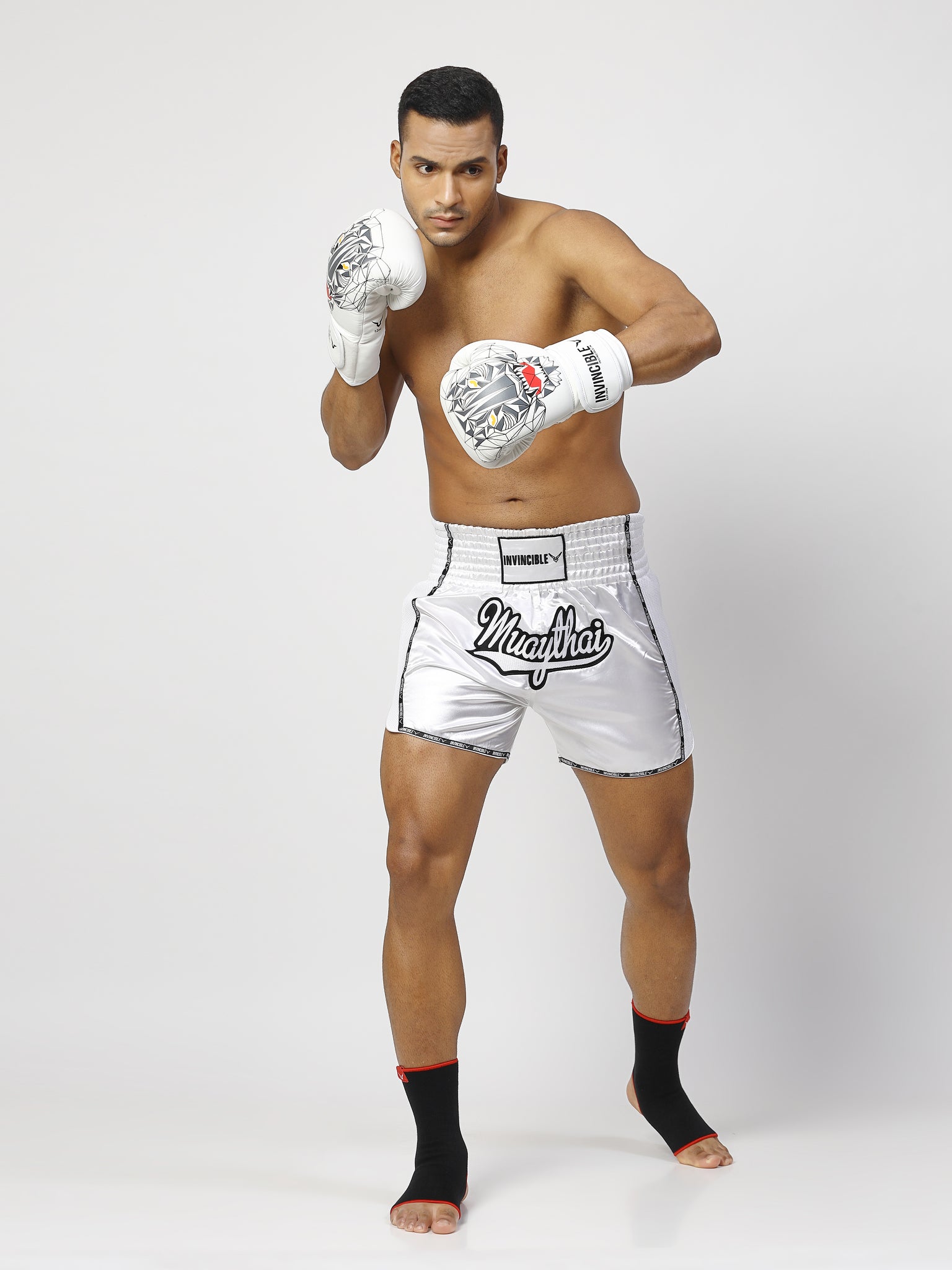 Invincible Unisex Muay Thai Boxing Shorts