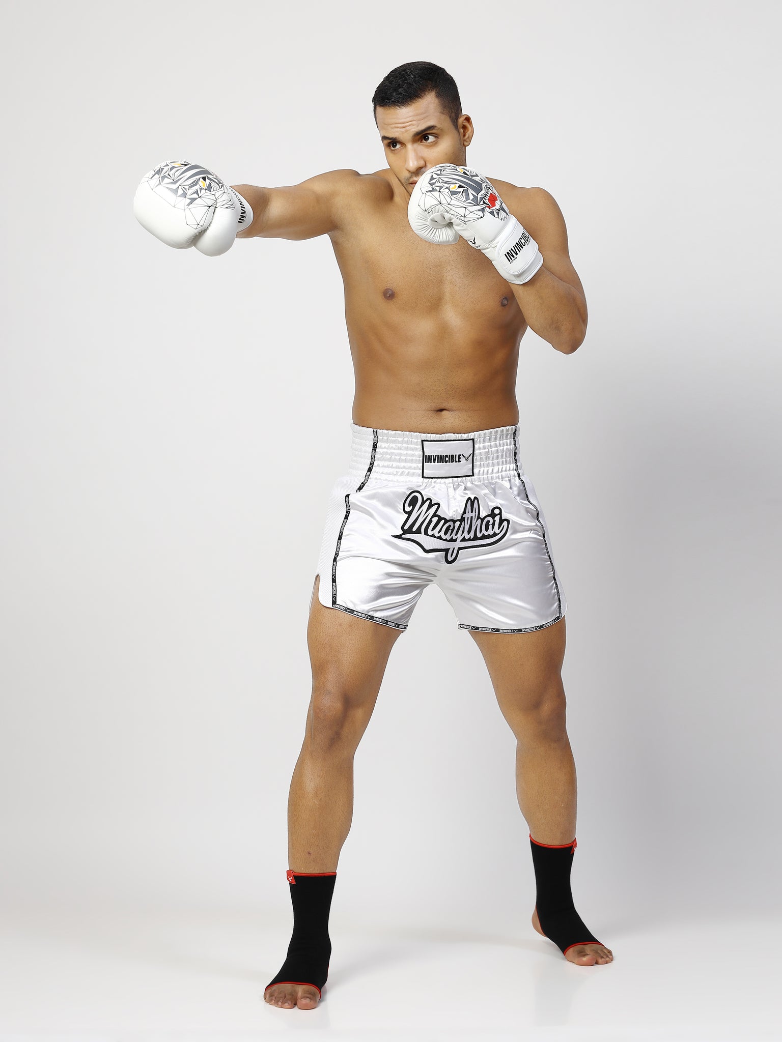 Invincible Unisex Muay Thai Boxing Shorts