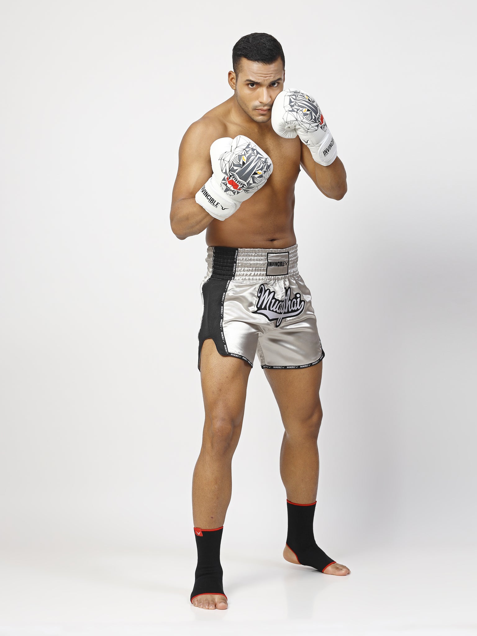 Invincible Unisex Muay Thai Boxing Shorts