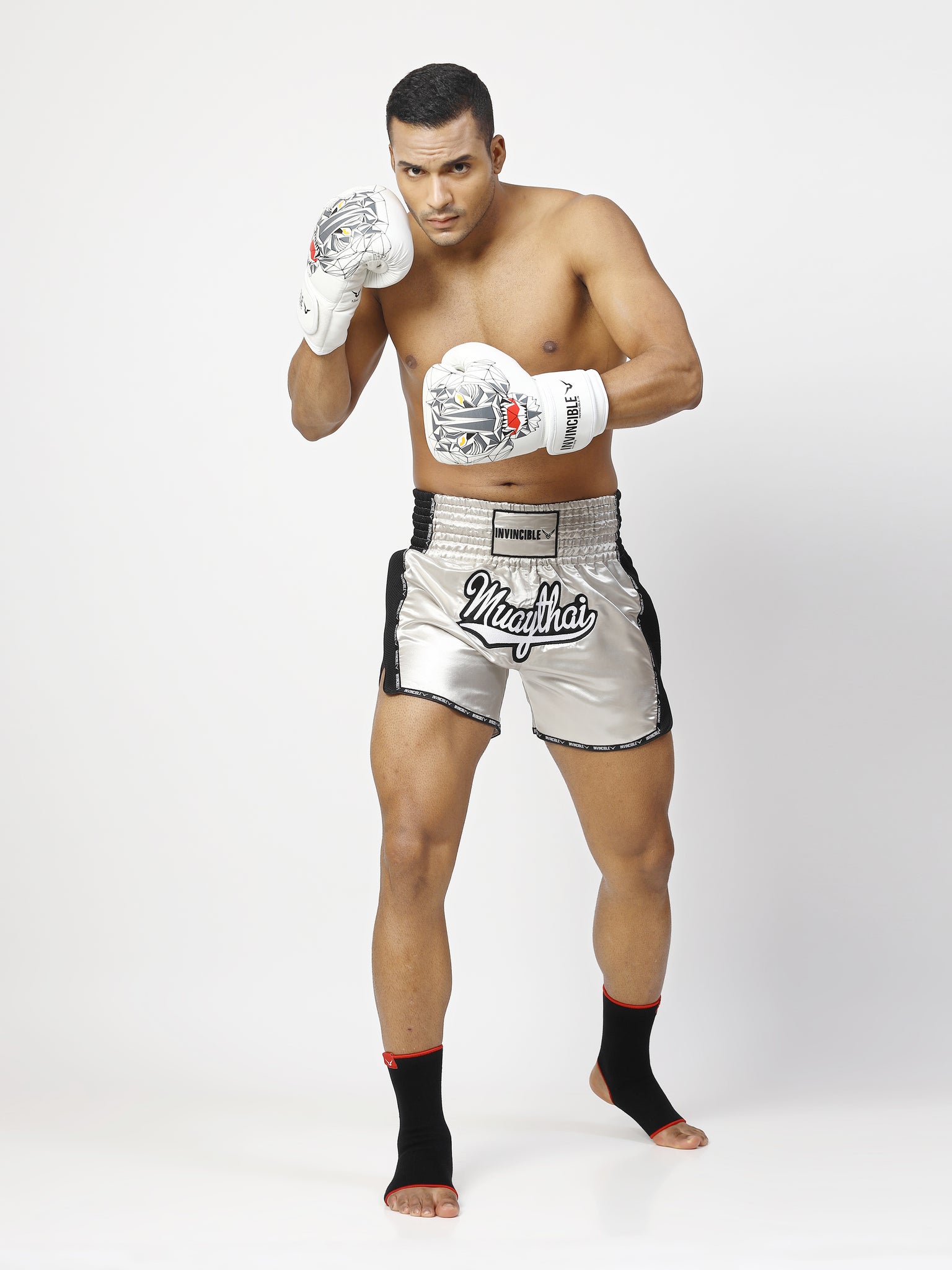 Invincible Unisex Muay Thai Boxing Shorts