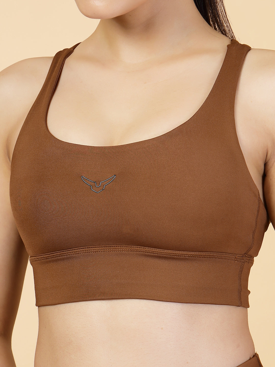 Invincible Women's Yoga Training Strap Sports Bra