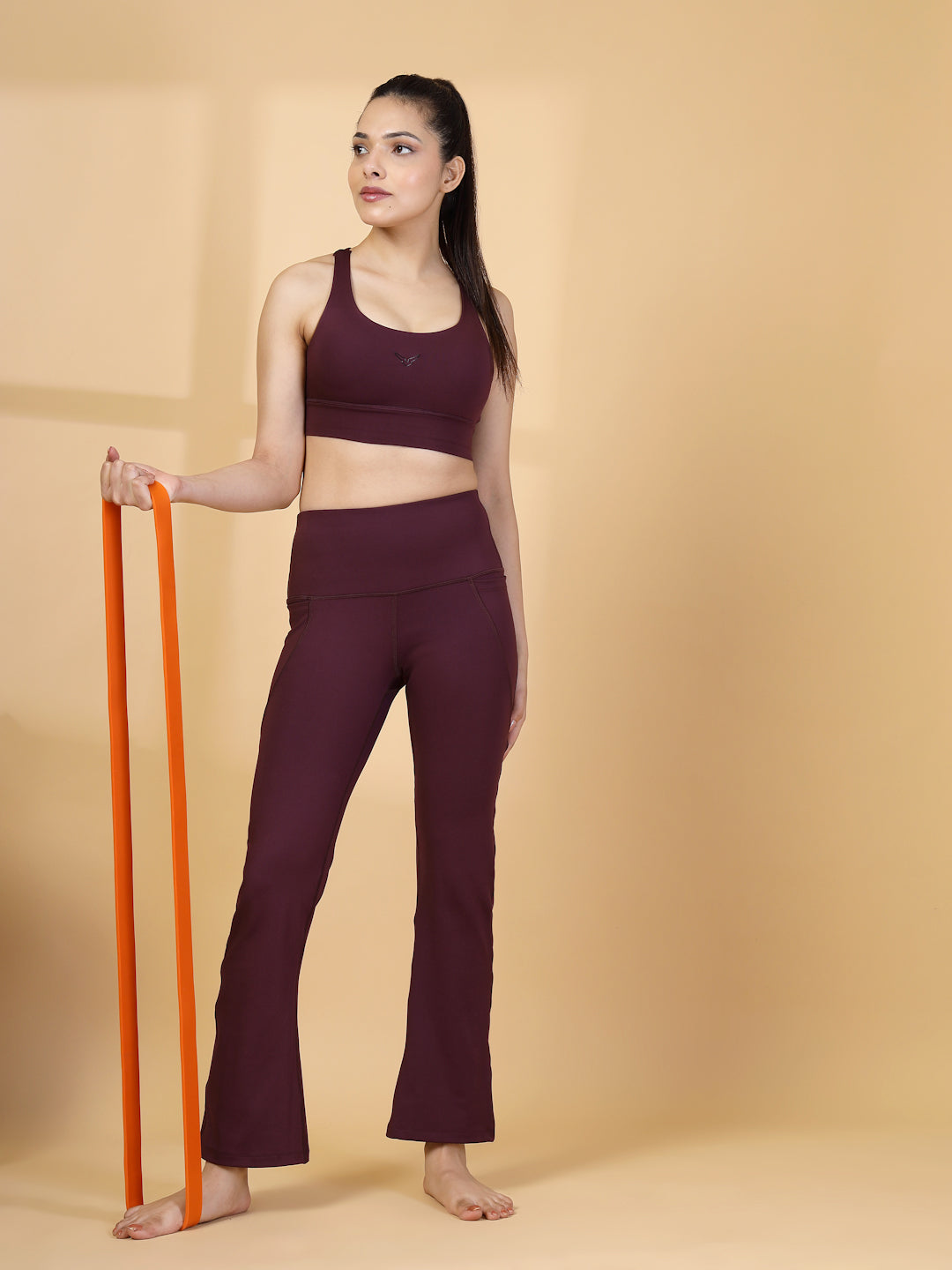 Invincible Women's Yoga Training Flare Pants