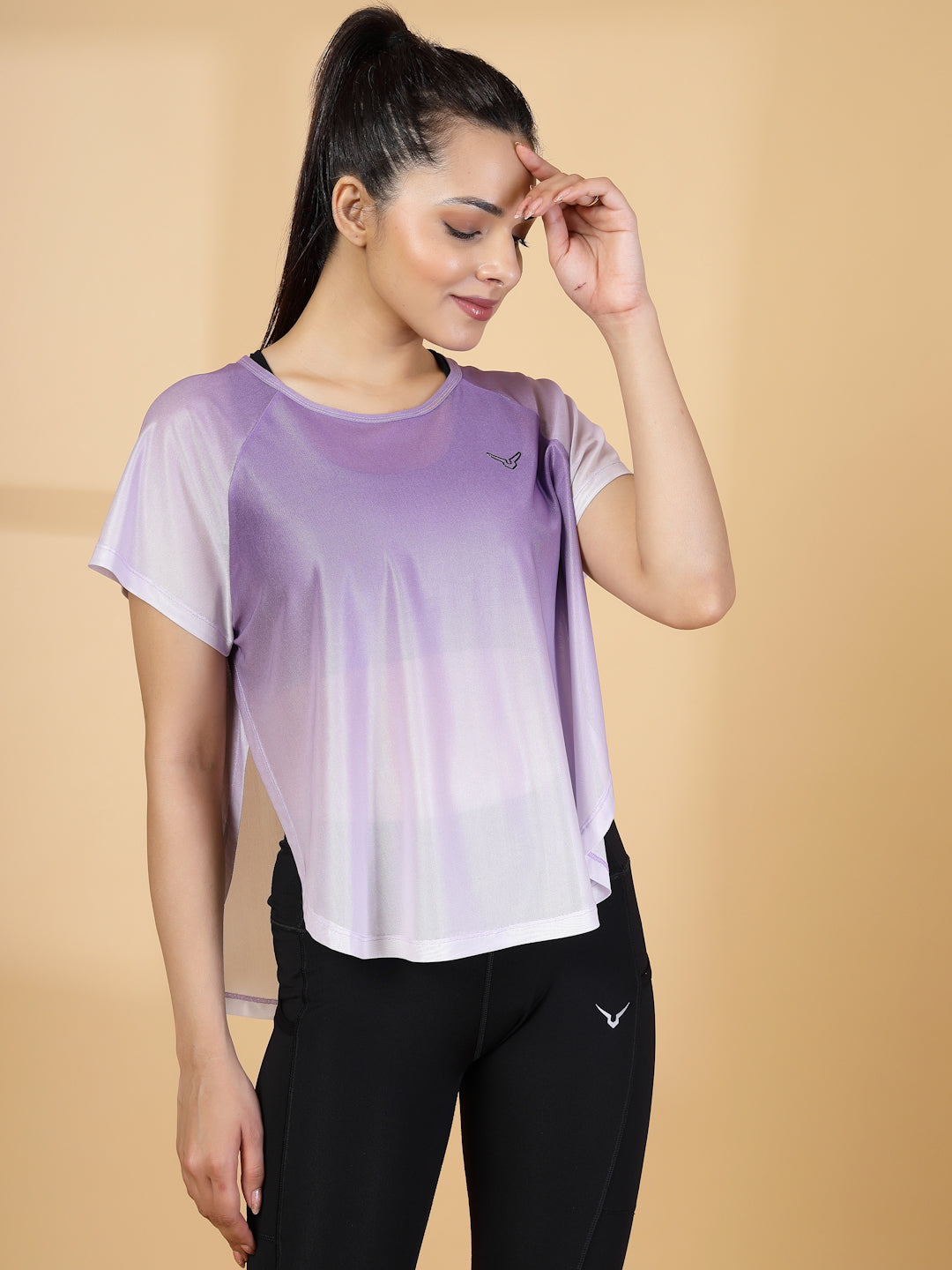 Invincible Women's Yoga Training Mesh Tee