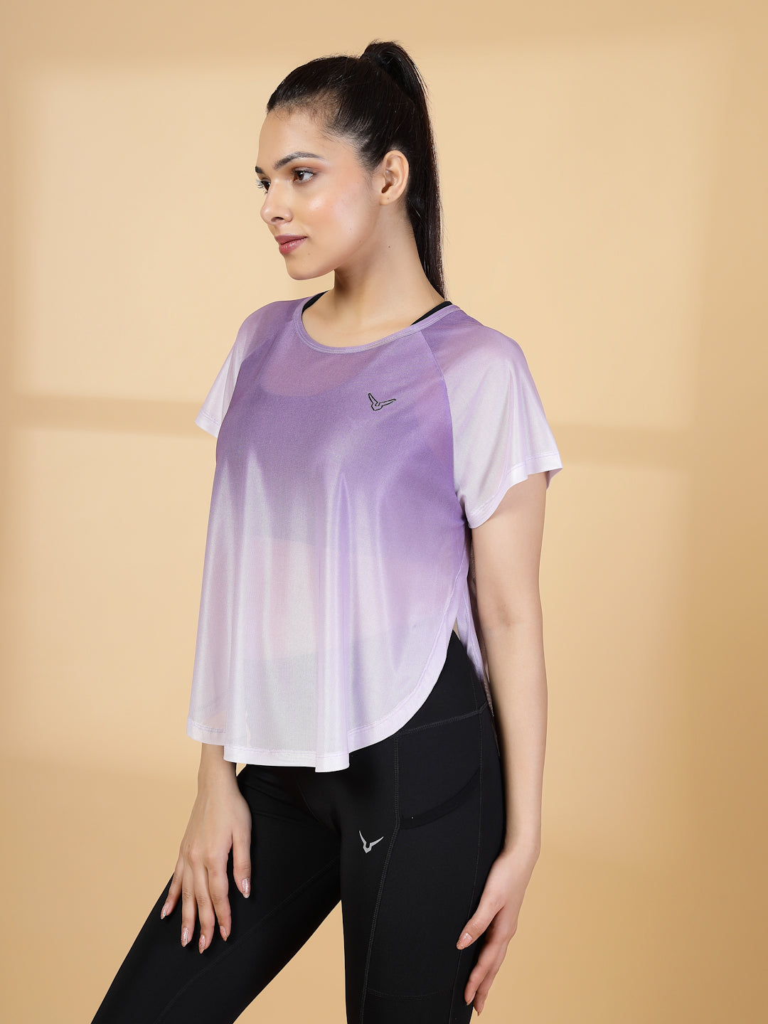 Invincible Women's Yoga Training Mesh Tee