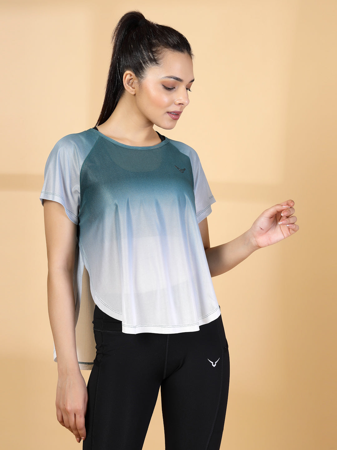 Invincible Women's Yoga Training Mesh Tee