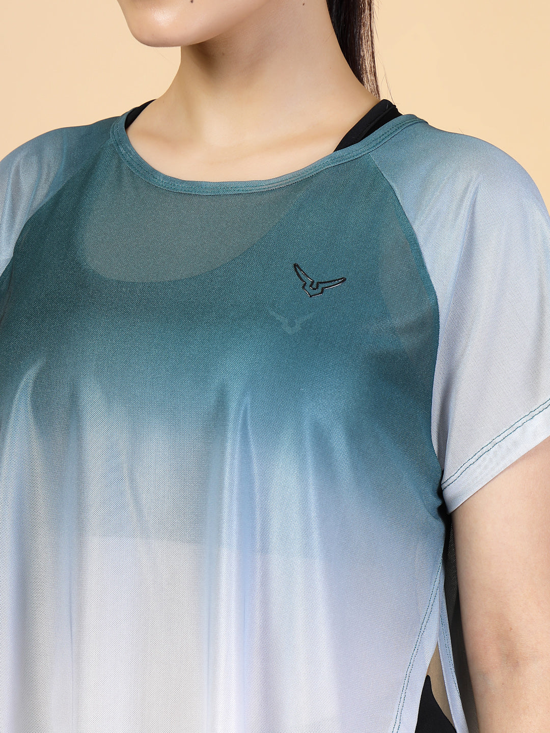 Invincible Women's Yoga Training Mesh Tee