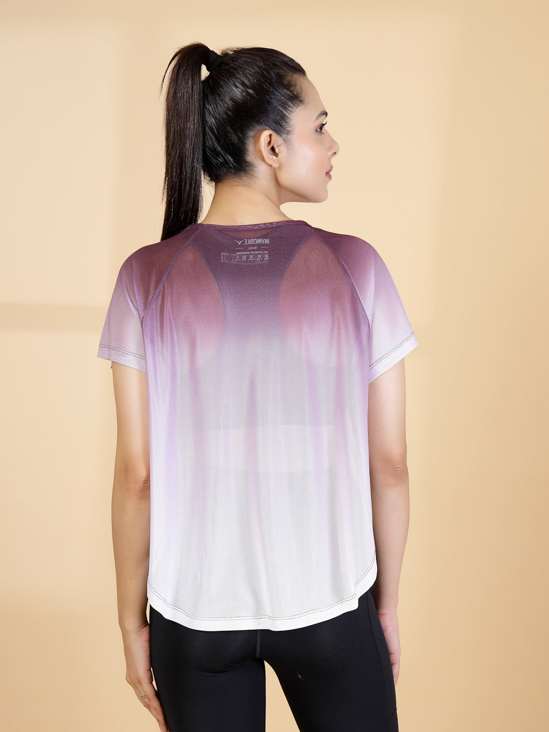 Invincible Women's Yoga Training Mesh Tee