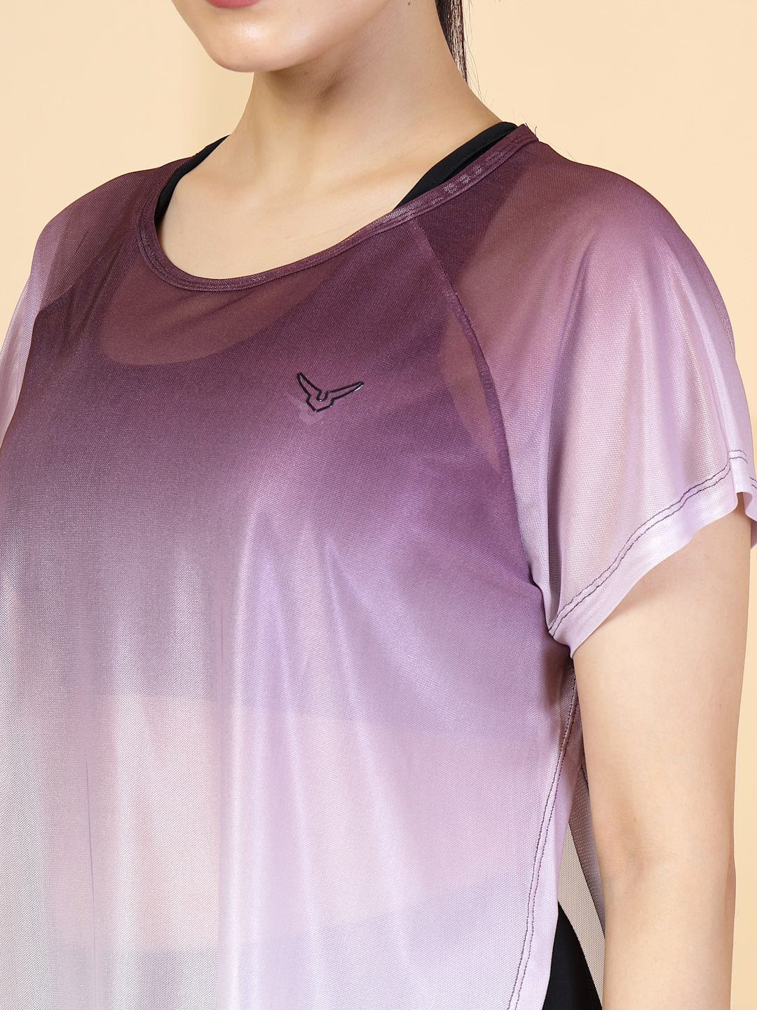 Invincible Women's Yoga Training Mesh Tee