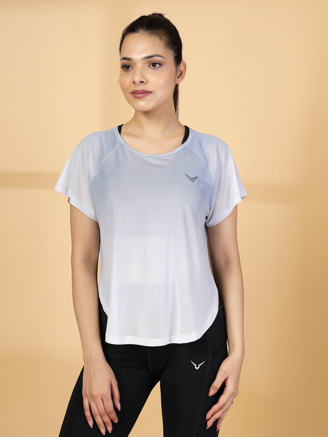 Invincible Women's Yoga Training Mesh Tee