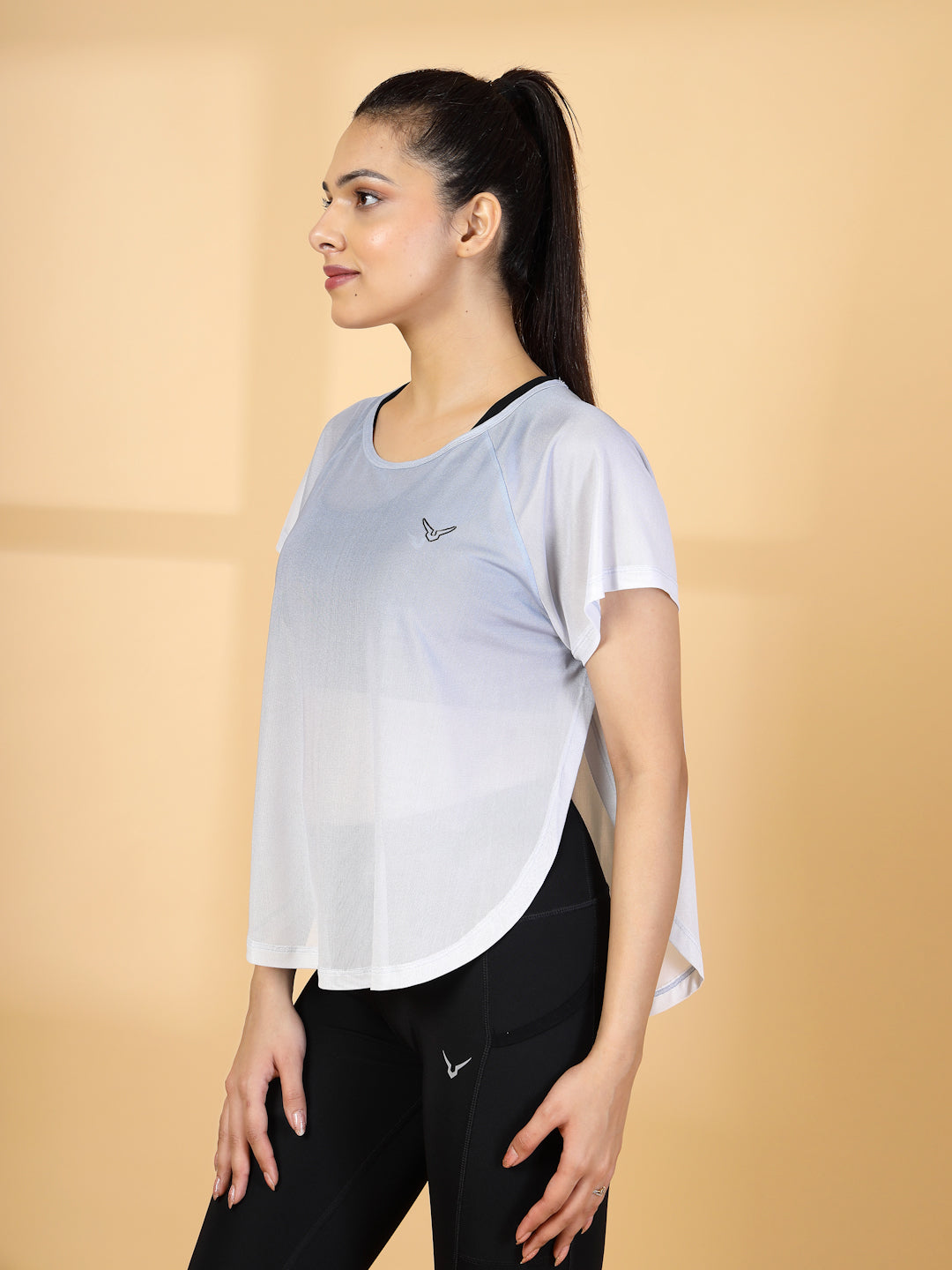 Invincible Women's Yoga Training Mesh Tee