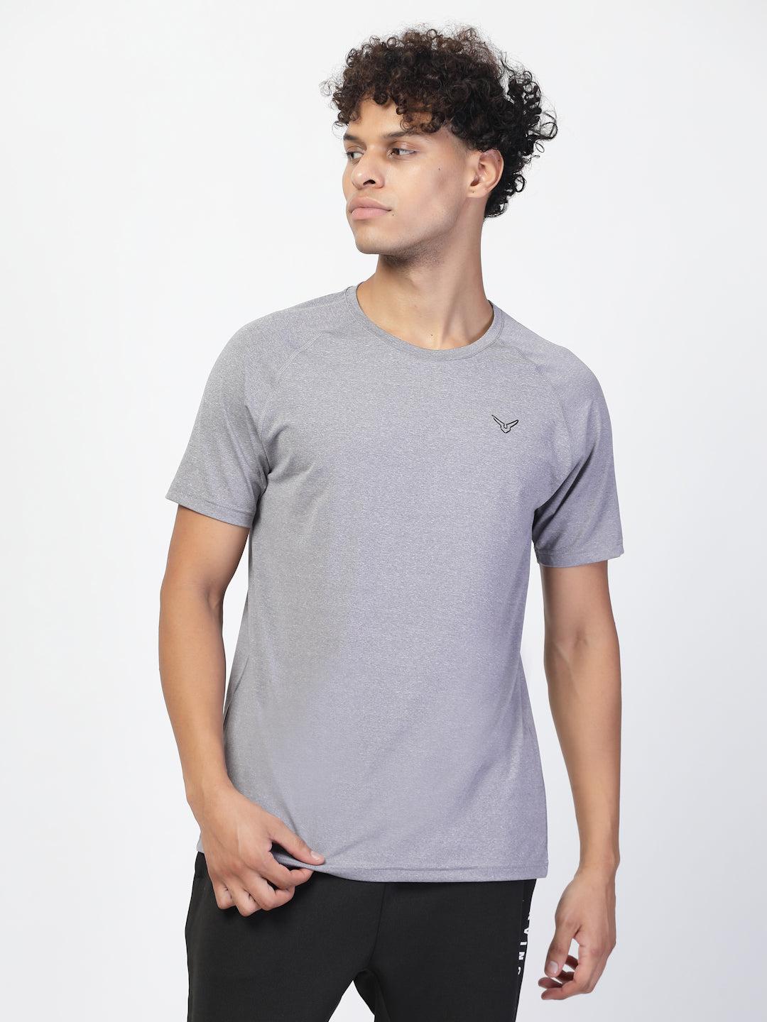 Invincible Men's Round Neck Gym Tee