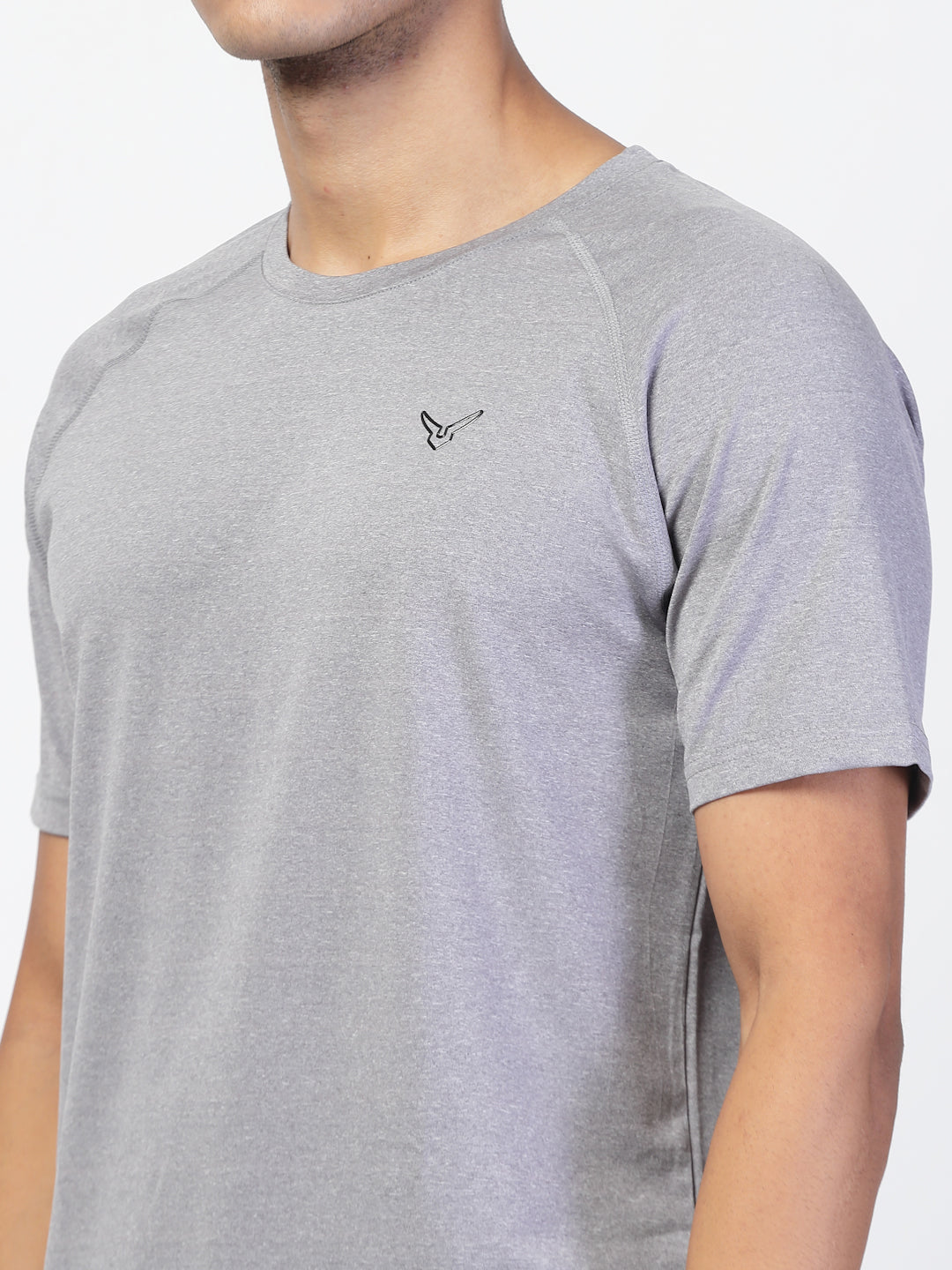 Invincible Men's Round Neck Gym Tee