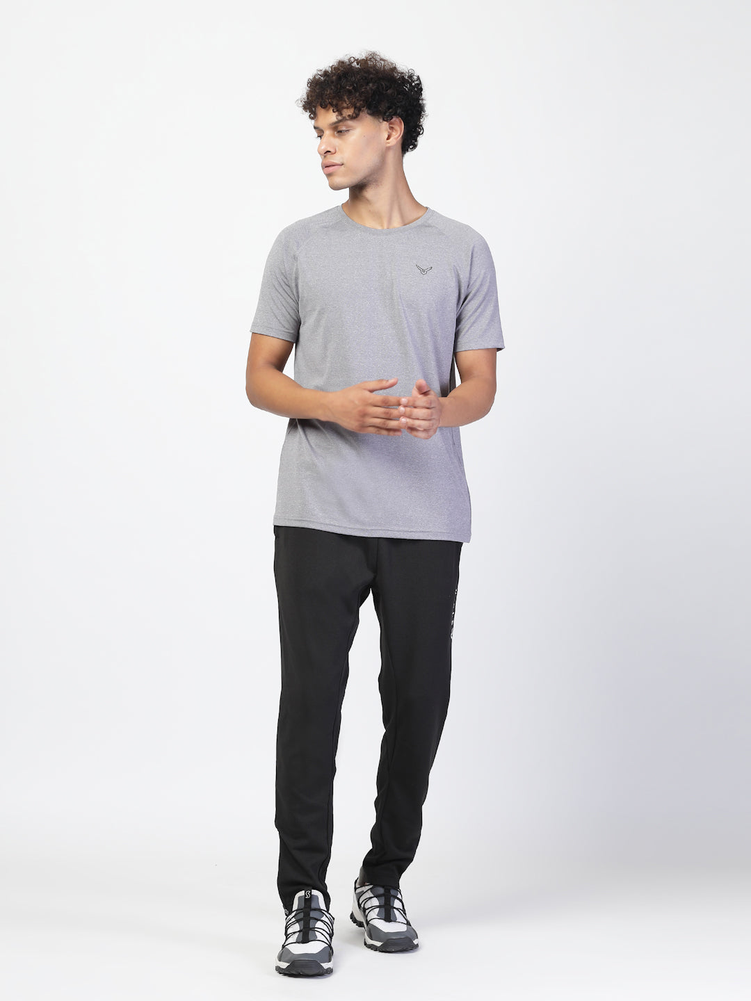 Invincible Men's Round Neck Gym Tee