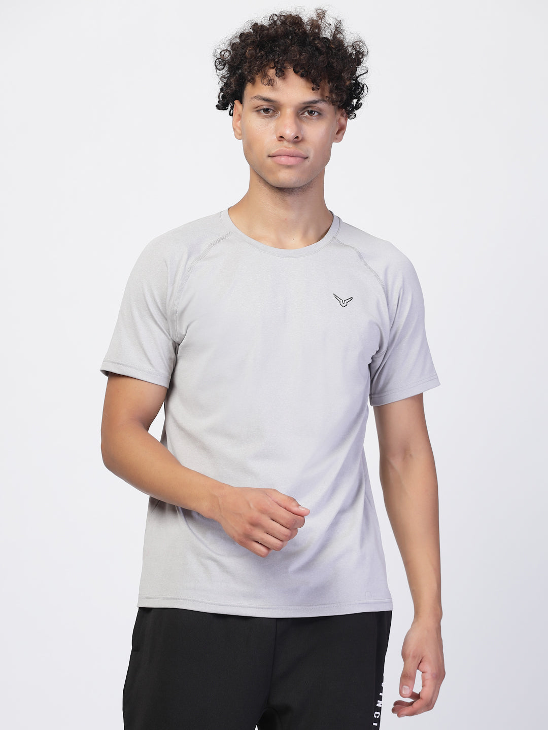 Invincible Men's Round Neck Gym Tee