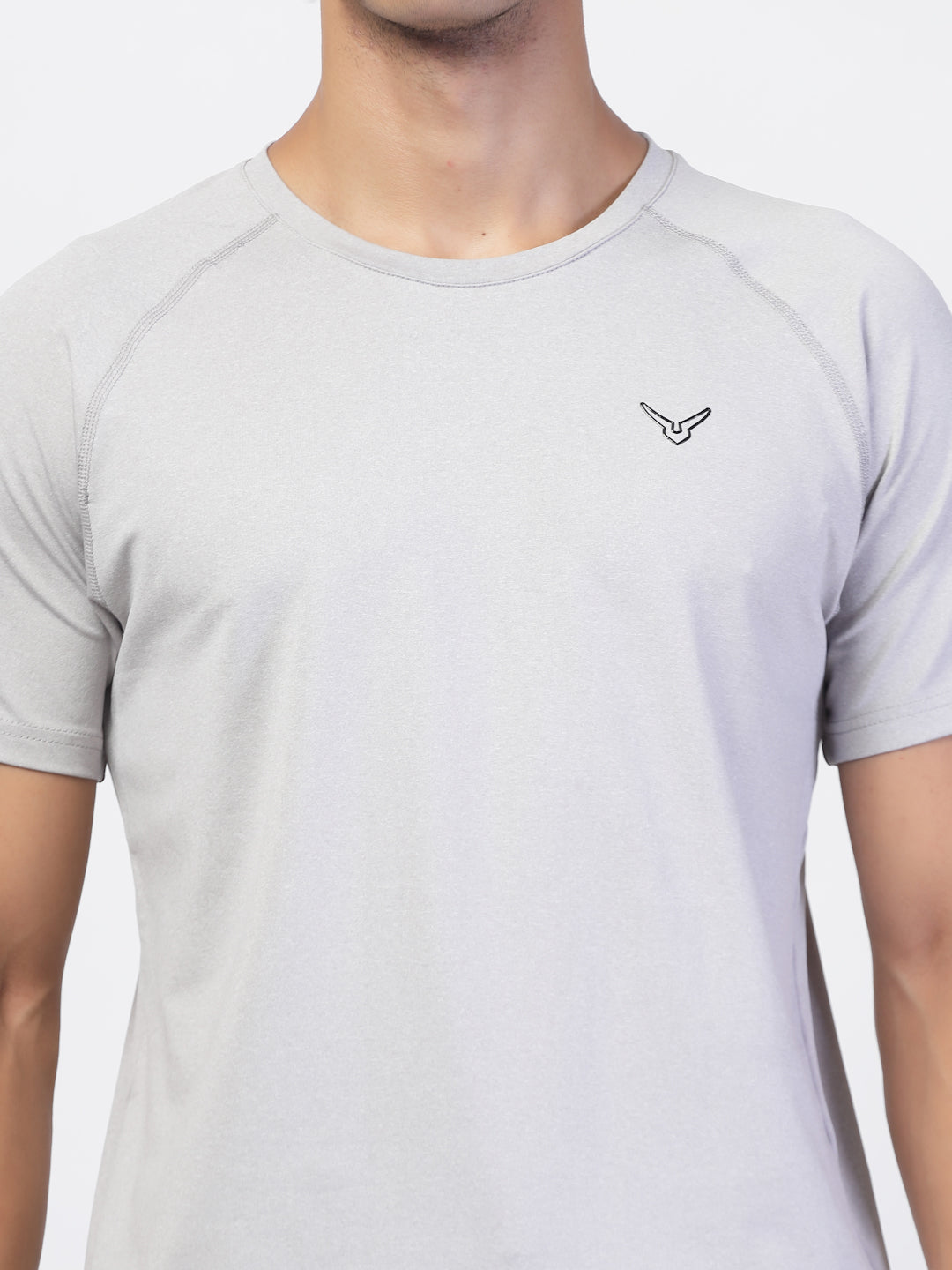 Invincible Men's Round Neck Gym Tee