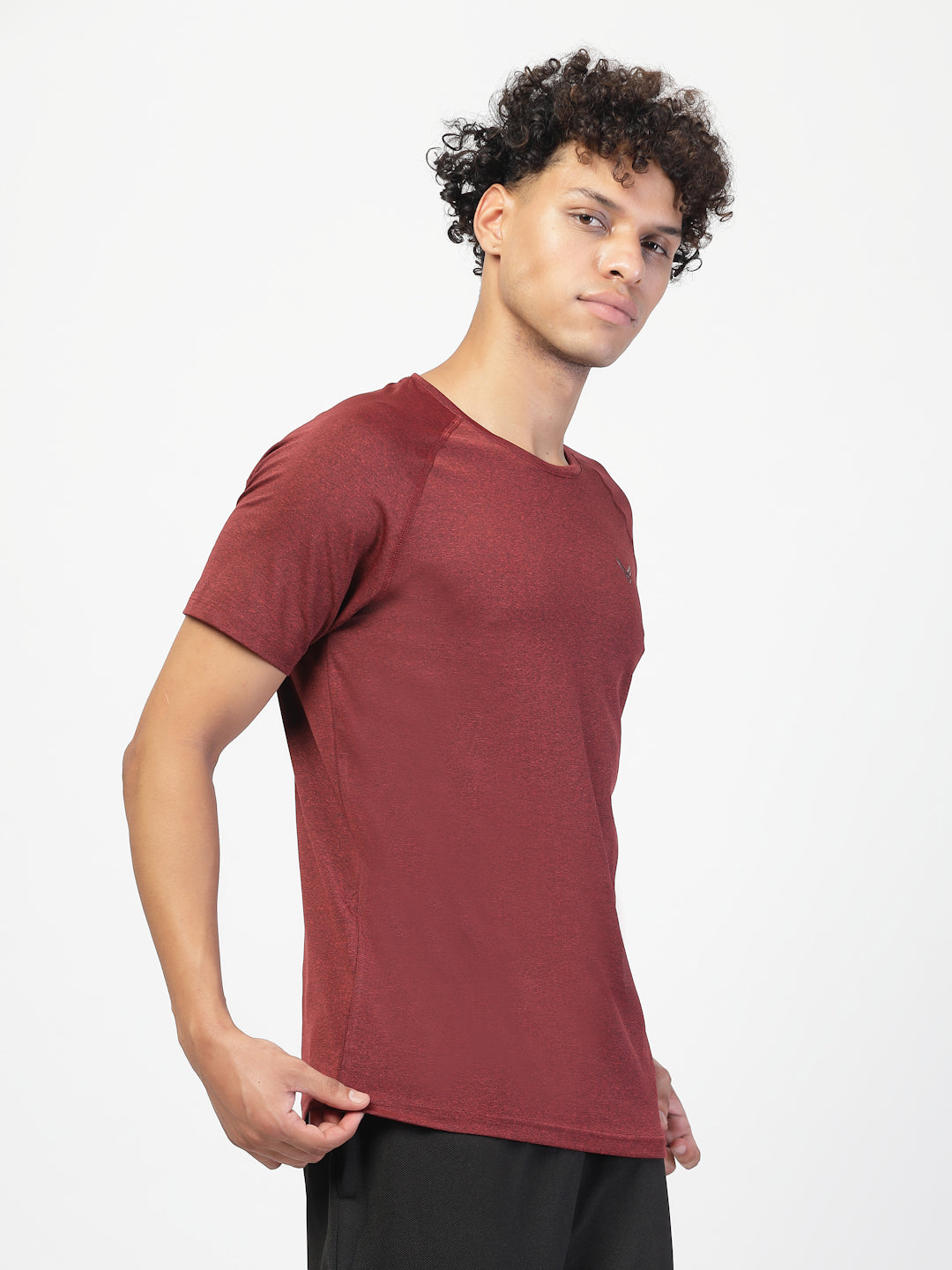 Invincible Men's Round Neck Gym Tee