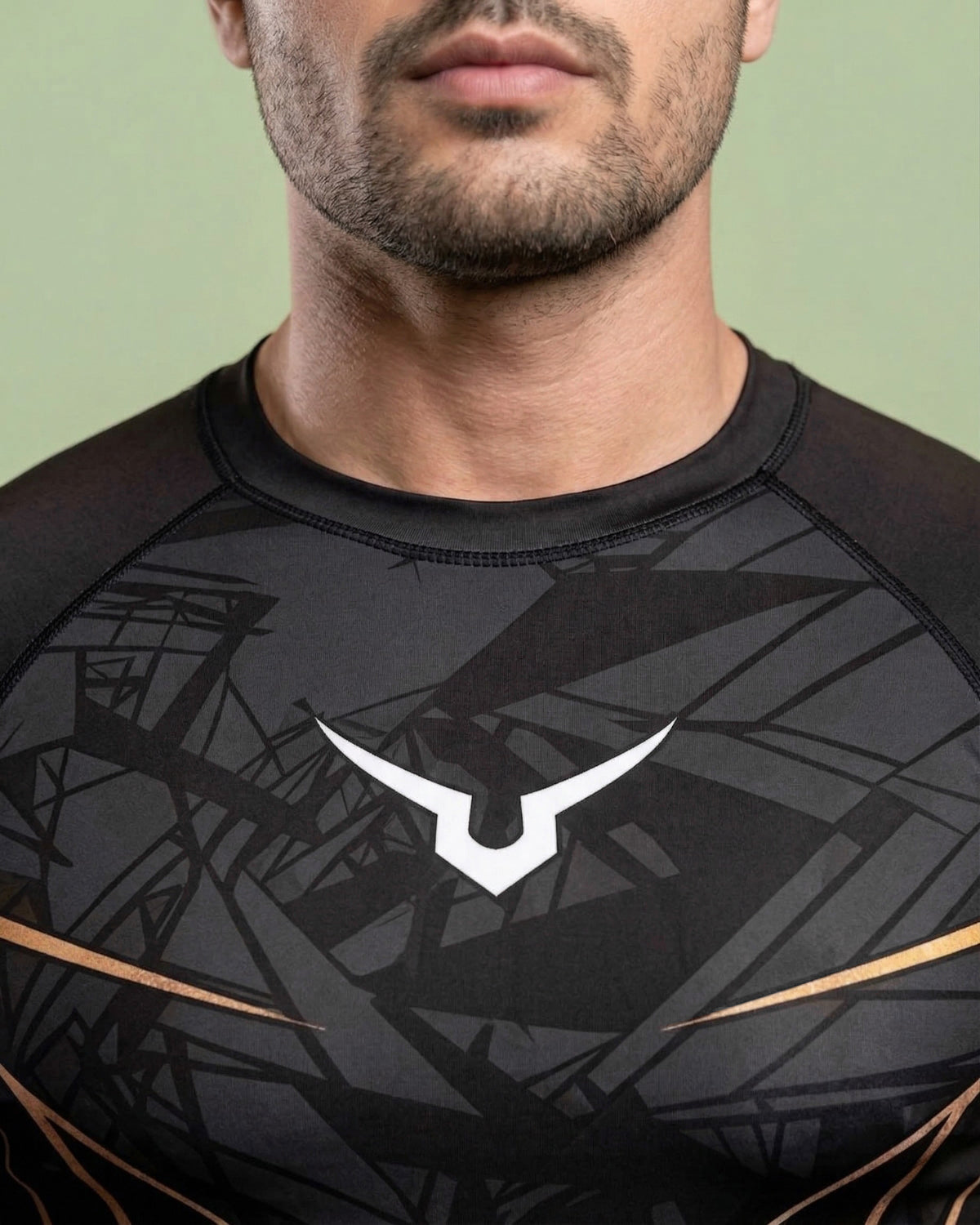 Invincible Men's Viper Full Sleeves Rash Guard