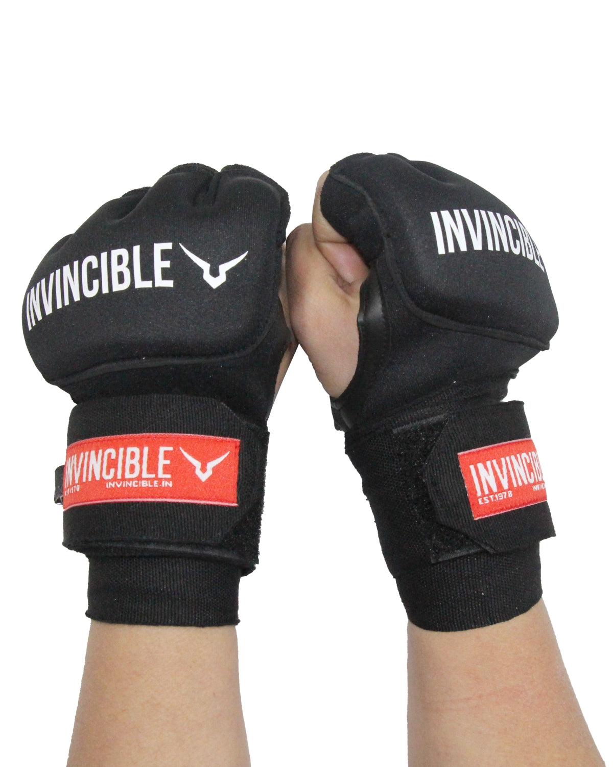 Invincible Gel Inner Glove with Meter Handwrap