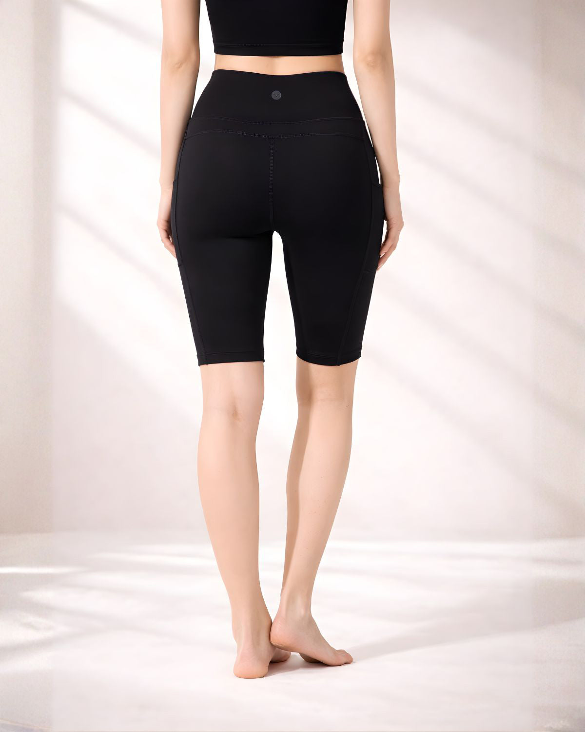 Invincible Women's Yoga Training Shorts with Pockets