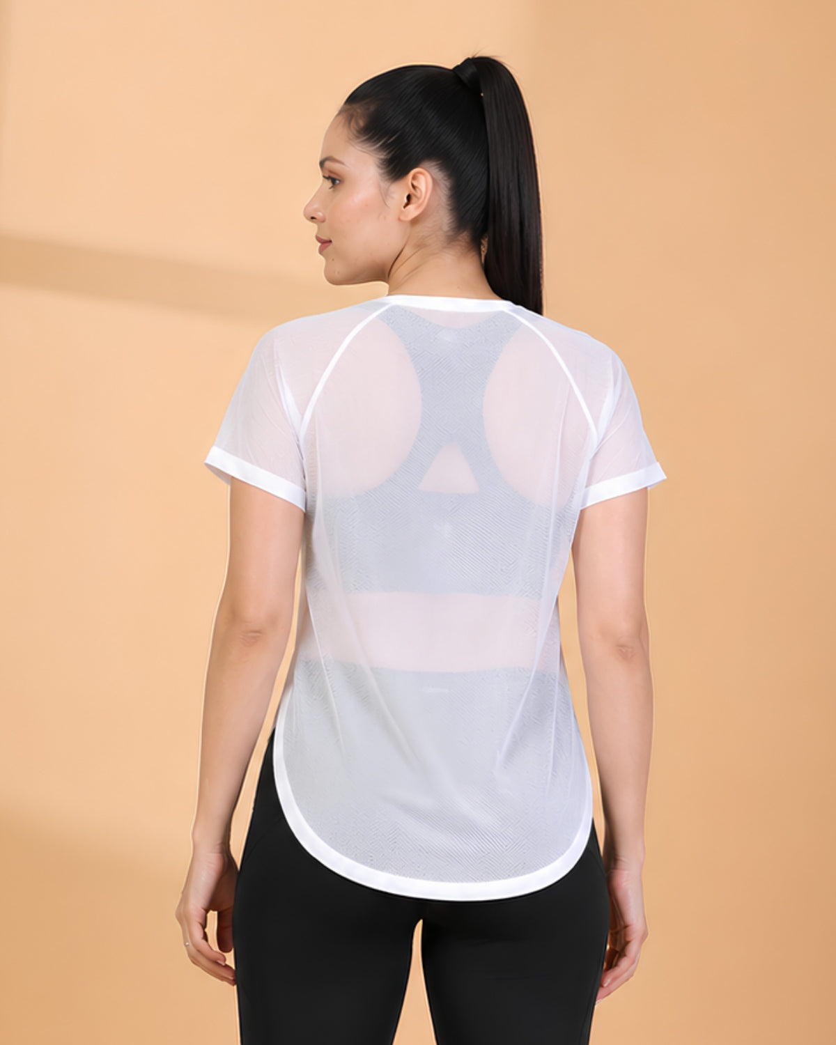 Invincible Women's Yoga Training Mesh Tee