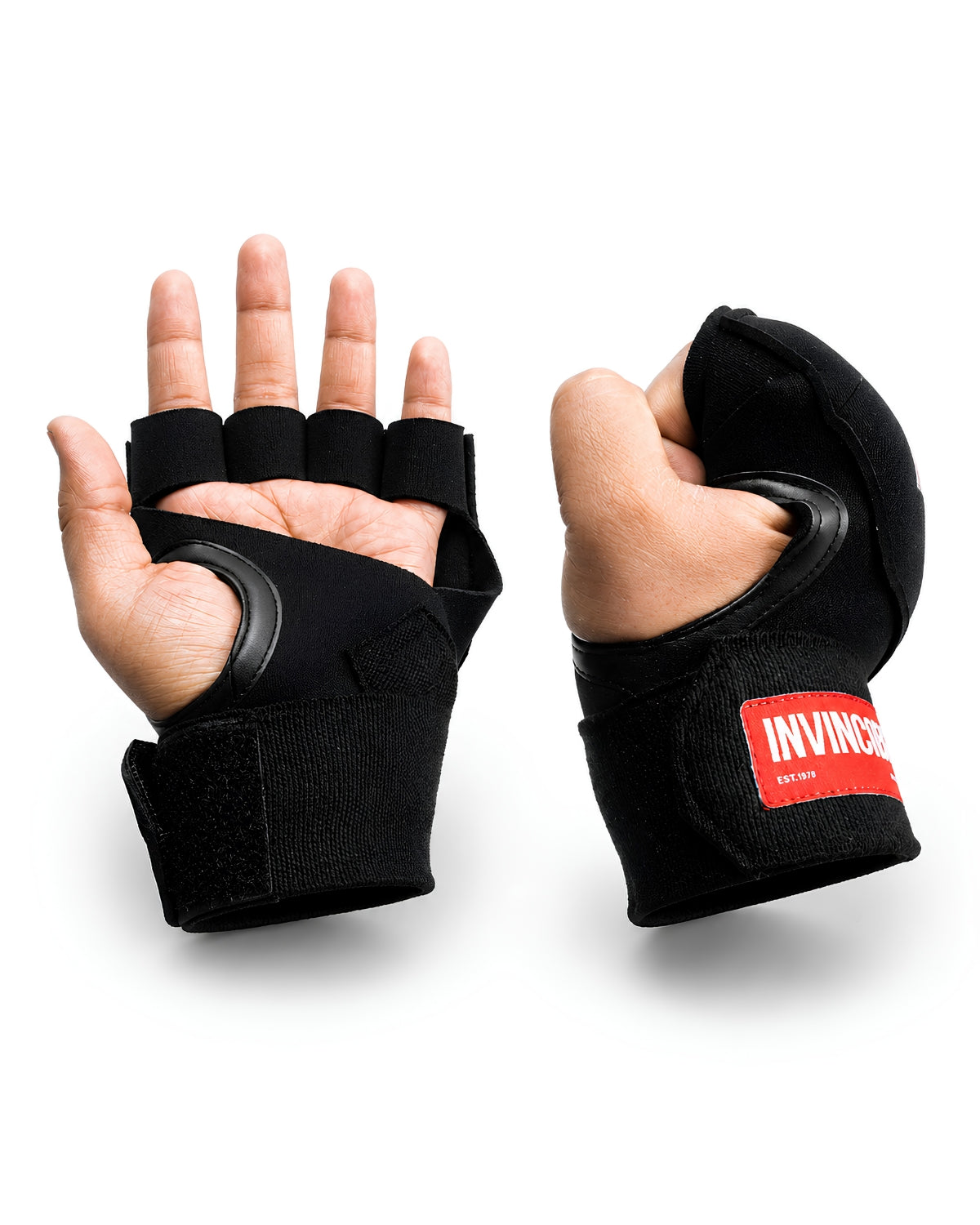 INVINCIBLE GEL INNER GLOVES WITH 40 CM HANDWRAP