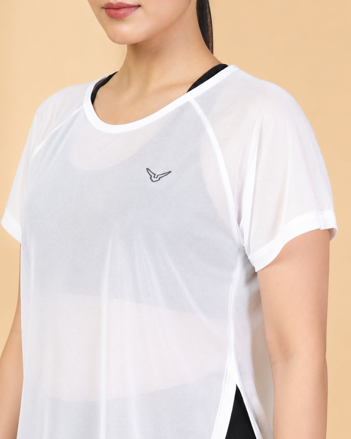 Invincible Women's Yoga Training Mesh Tee