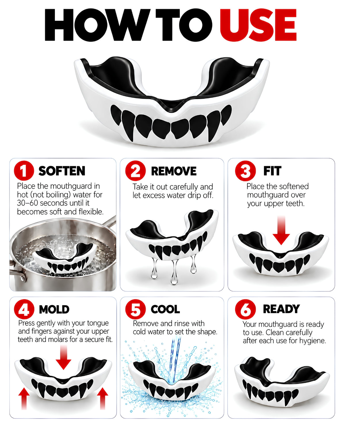 Invincible Elite Mouth Guards