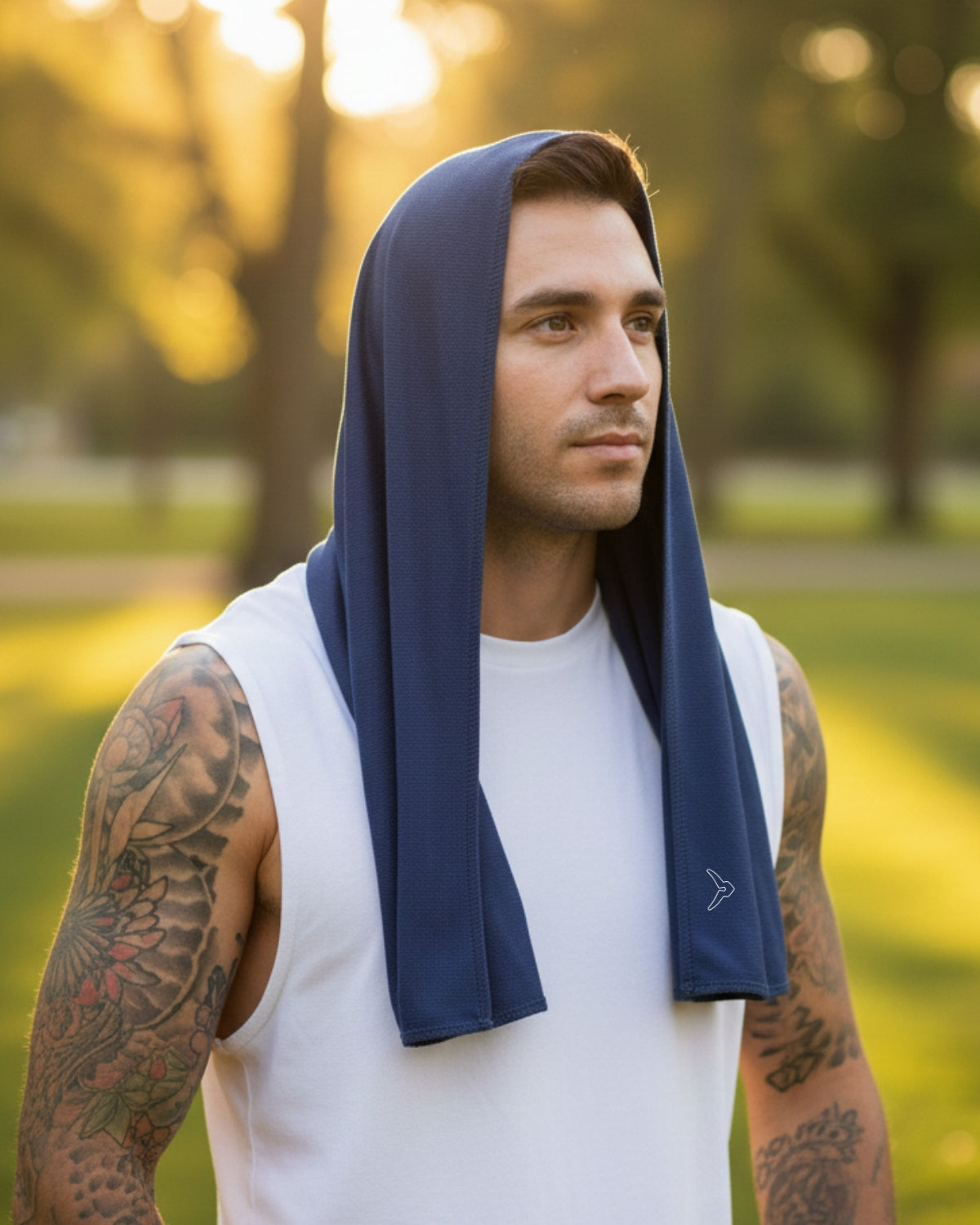 Invincible Cooling Towel for Gym & Running | Microfiber Quick-Dry Sports Cooling Cloth | Lightweight Sweat Towel for Workout, Training, Outdoor & Travel