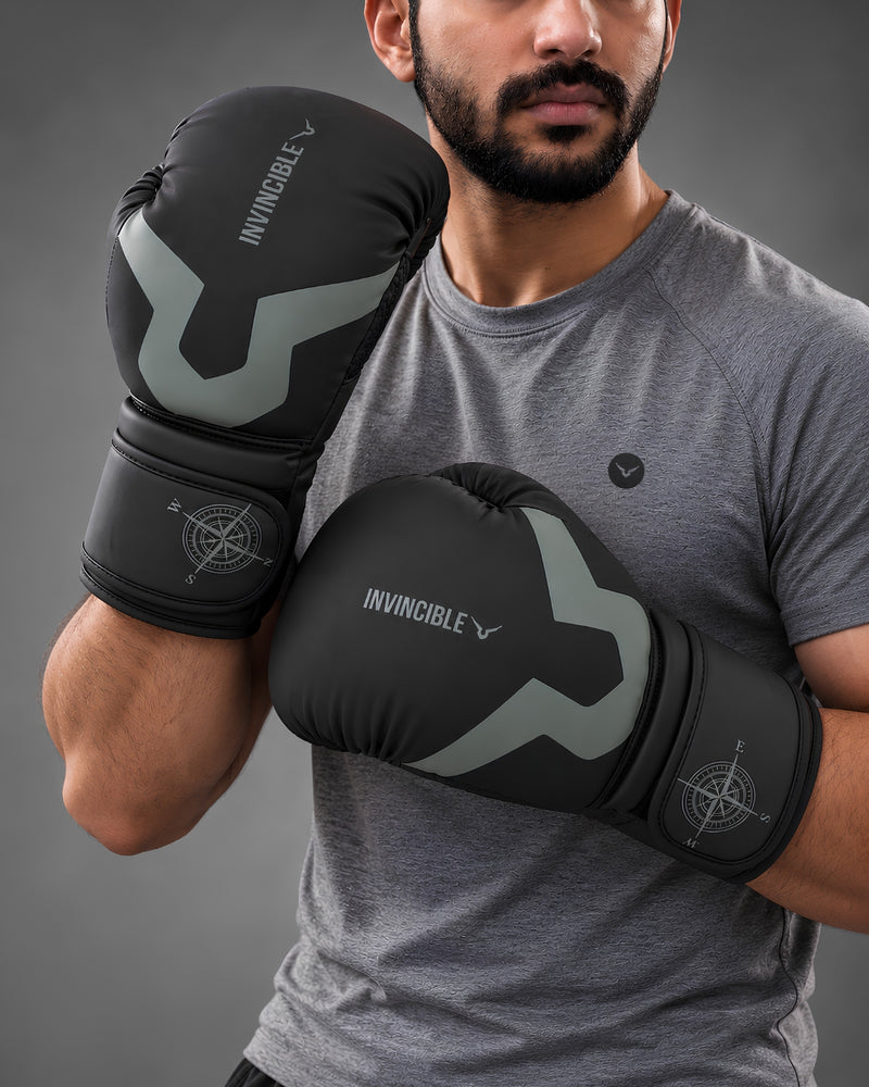 Invincible Āśtra Hook & Loop Training Gloves