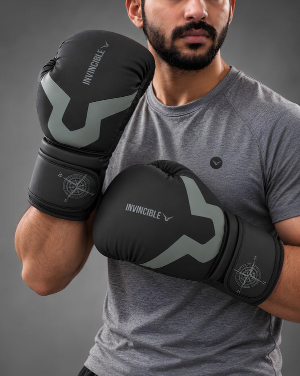 Invincible Āśtra Hook & Loop Training Gloves