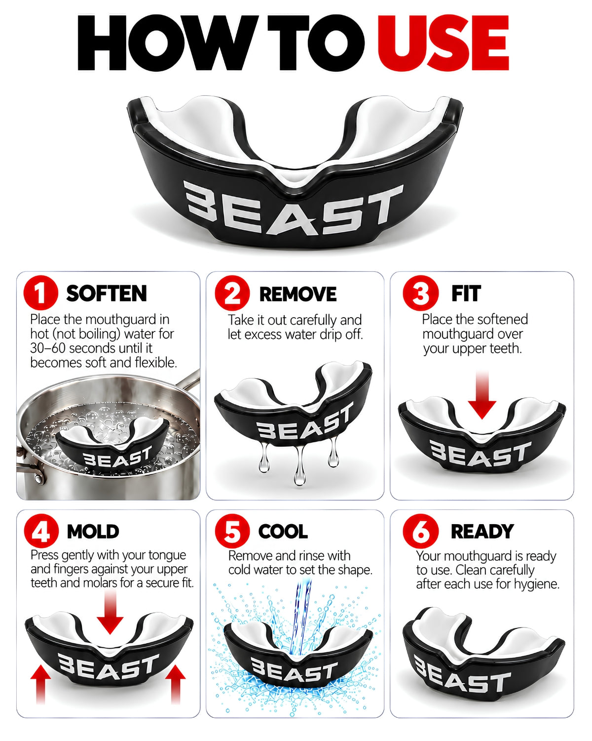 Invincible Elite Mouth Guards