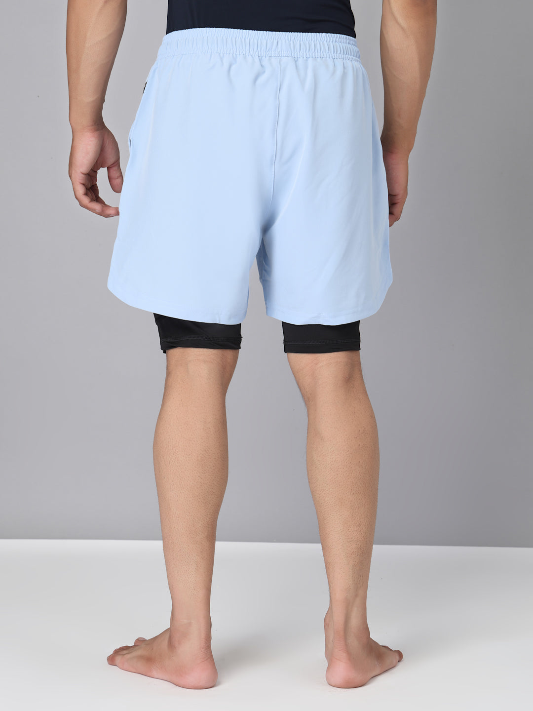 Invincible Men's Double Layered Shorts