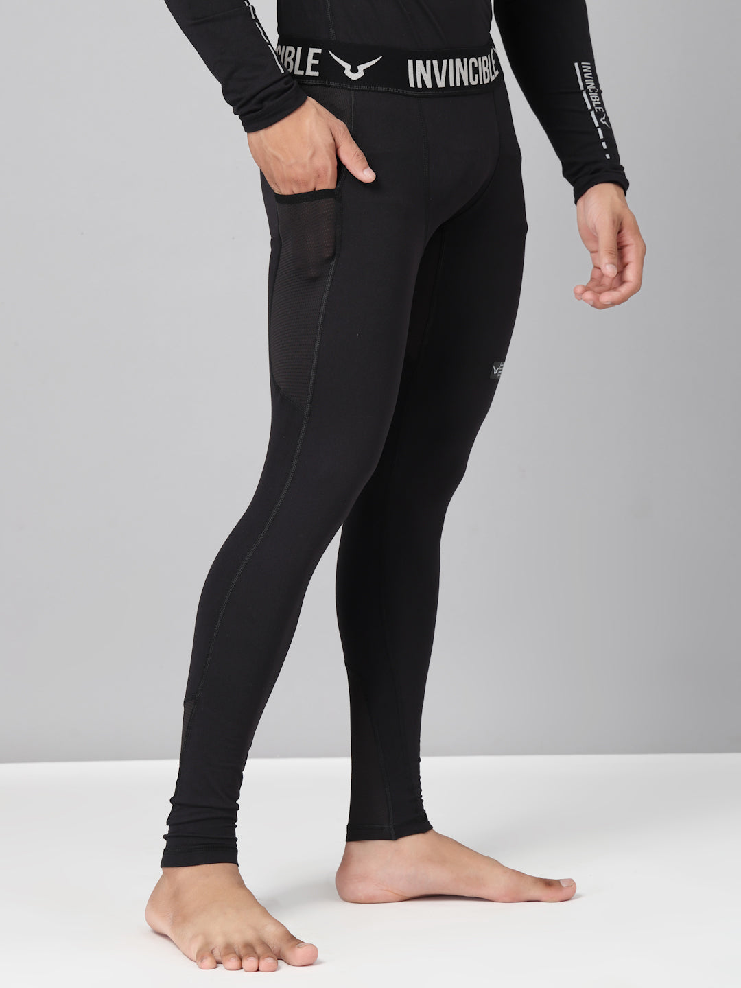 Invincible Men's Ghost Compression Leggings