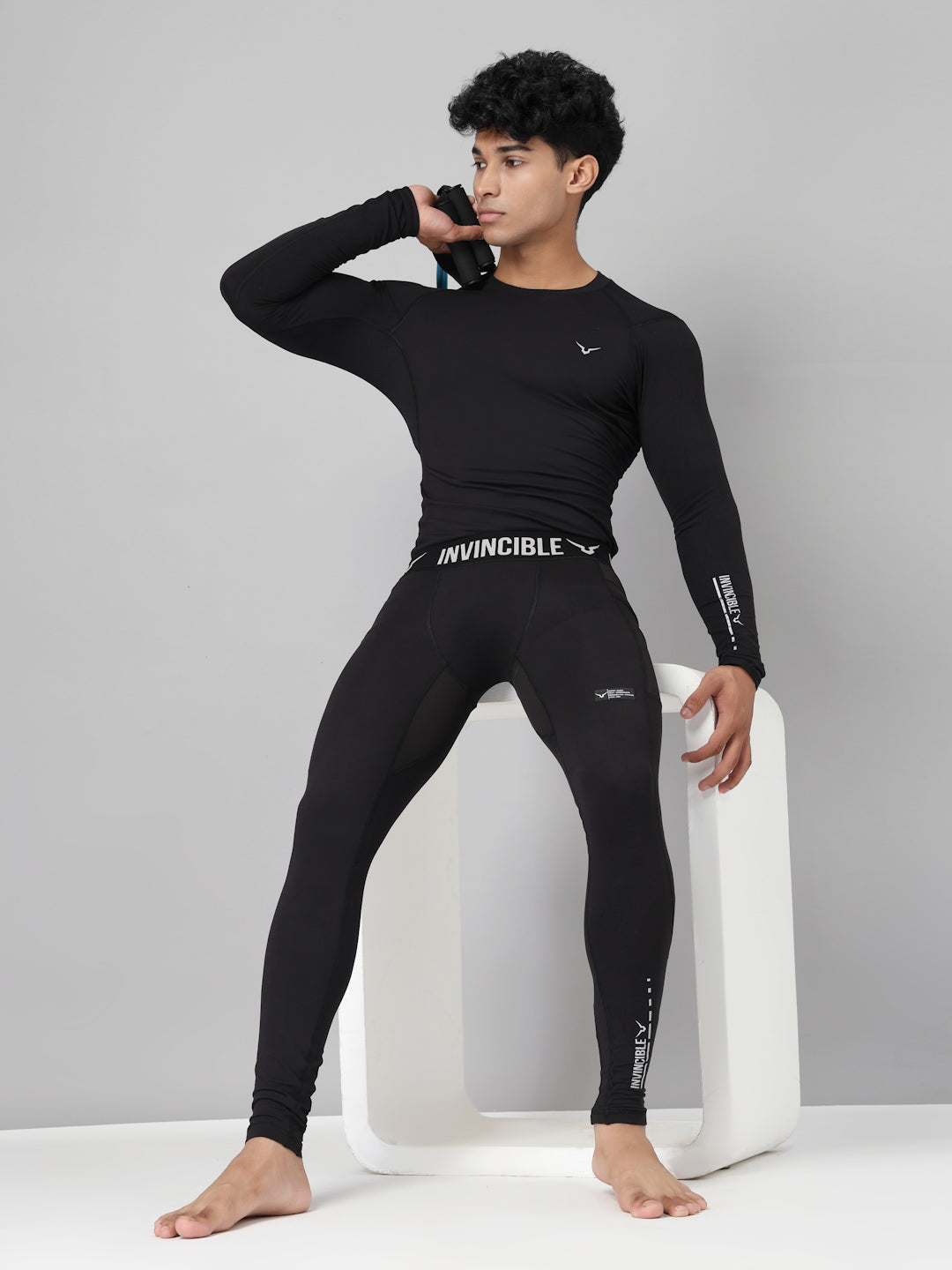 Invincible Men's Ghost Compression Leggings