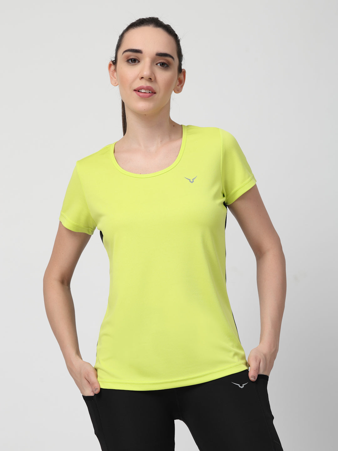 Invincible Women's Color Block T-shirt