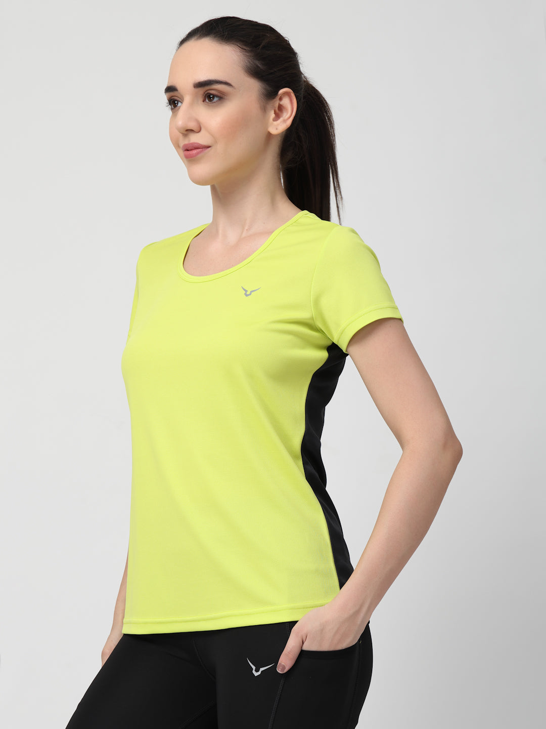 Invincible Women's Color Block T-shirt