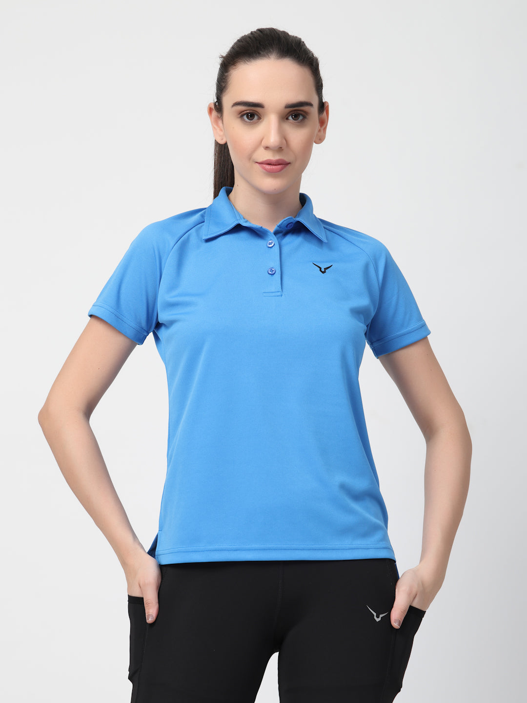 Invincible Women’s Raglan Polo T-Shirt