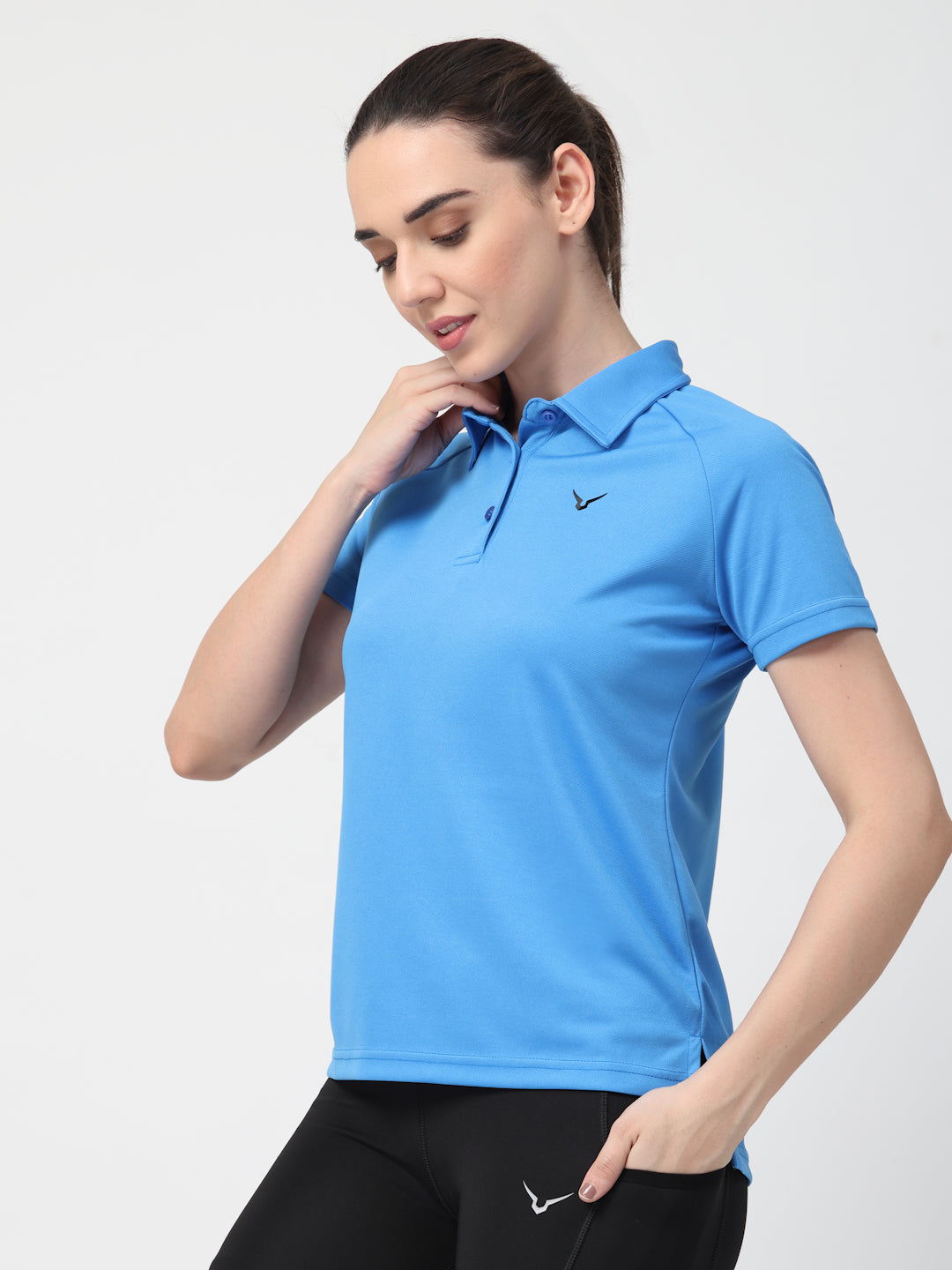 Invincible Women’s Raglan Polo T-Shirt
