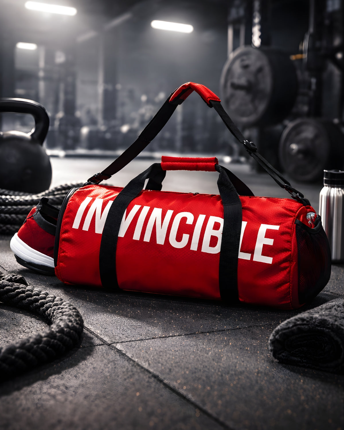 Invincible Classic Duffel Gym Bag