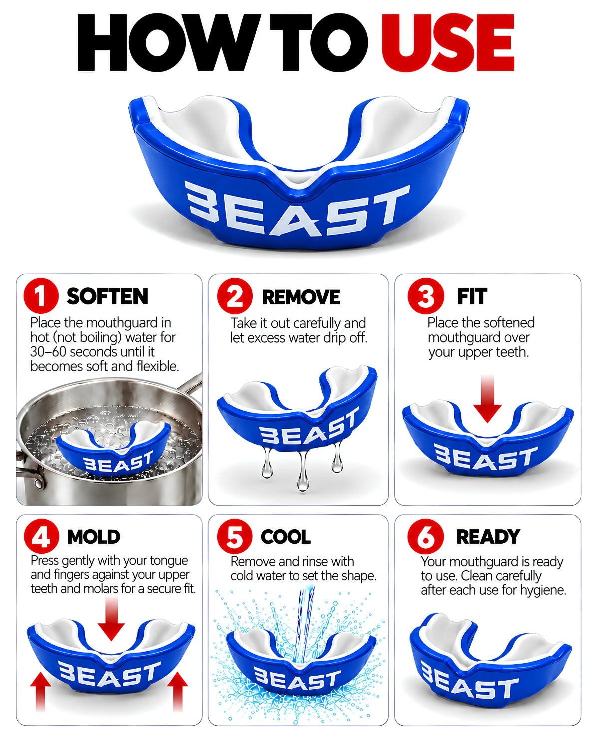Invincible Elite Mouth Guards