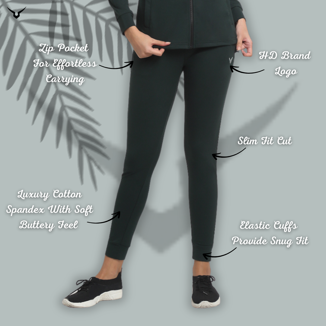 Invincible Women's Luxury Cotton Tracksuit