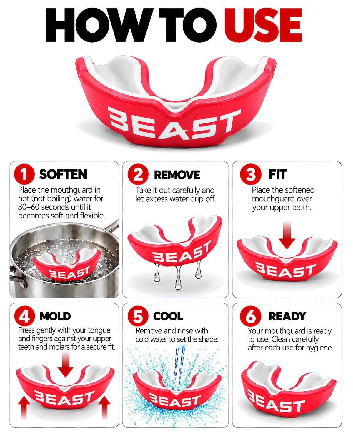 Invincible Elite Mouth Guards