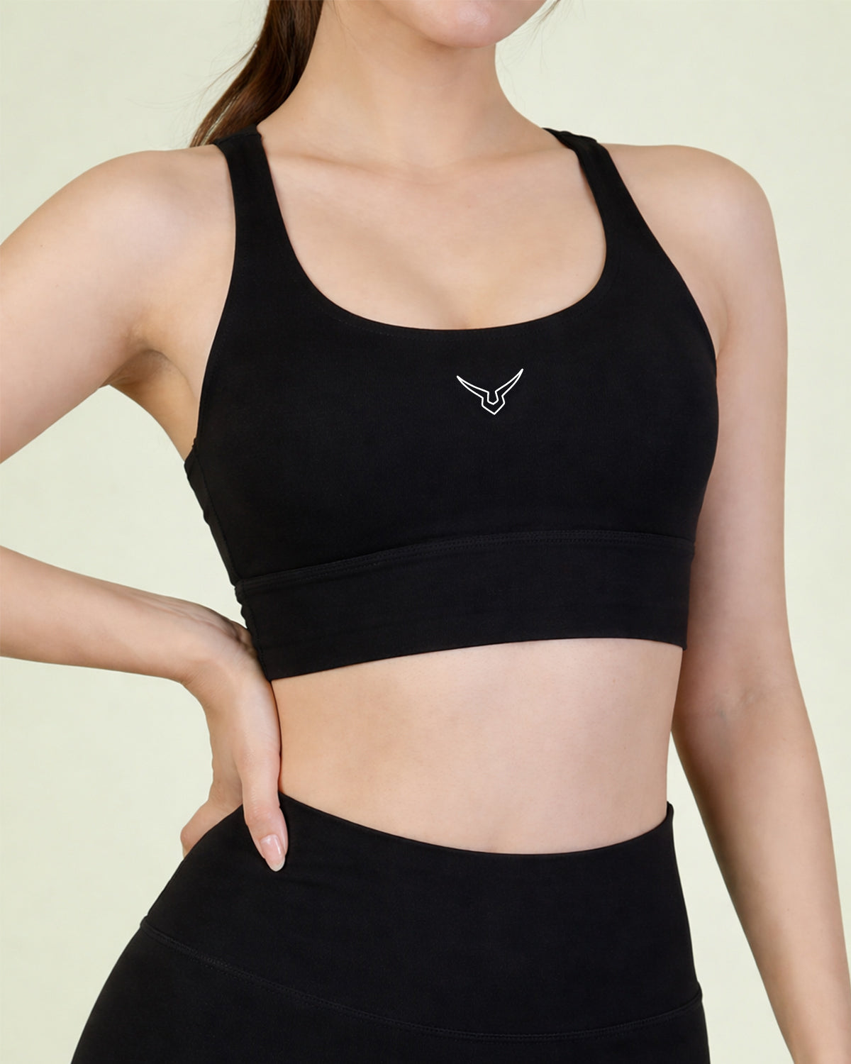 Invincible Women's Yoga Training Strap Sports Bra