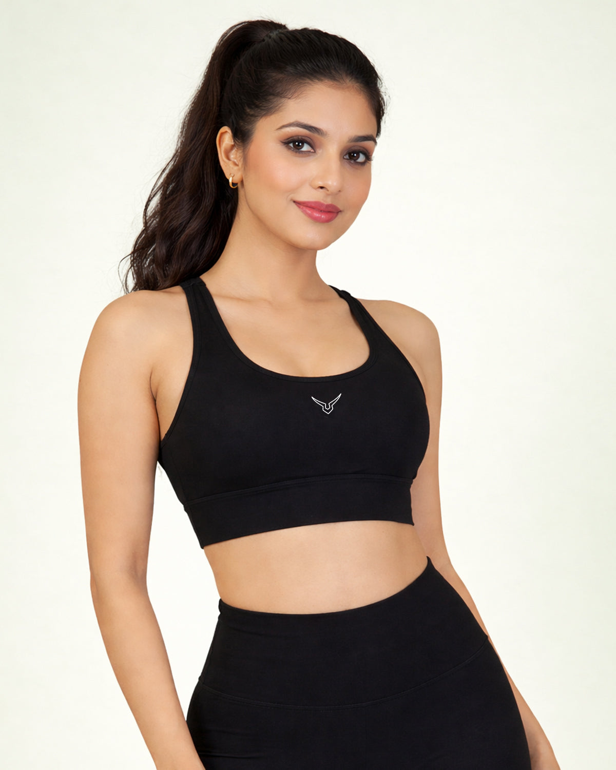 Invincible Women's Yoga Training Strap Sports Bra