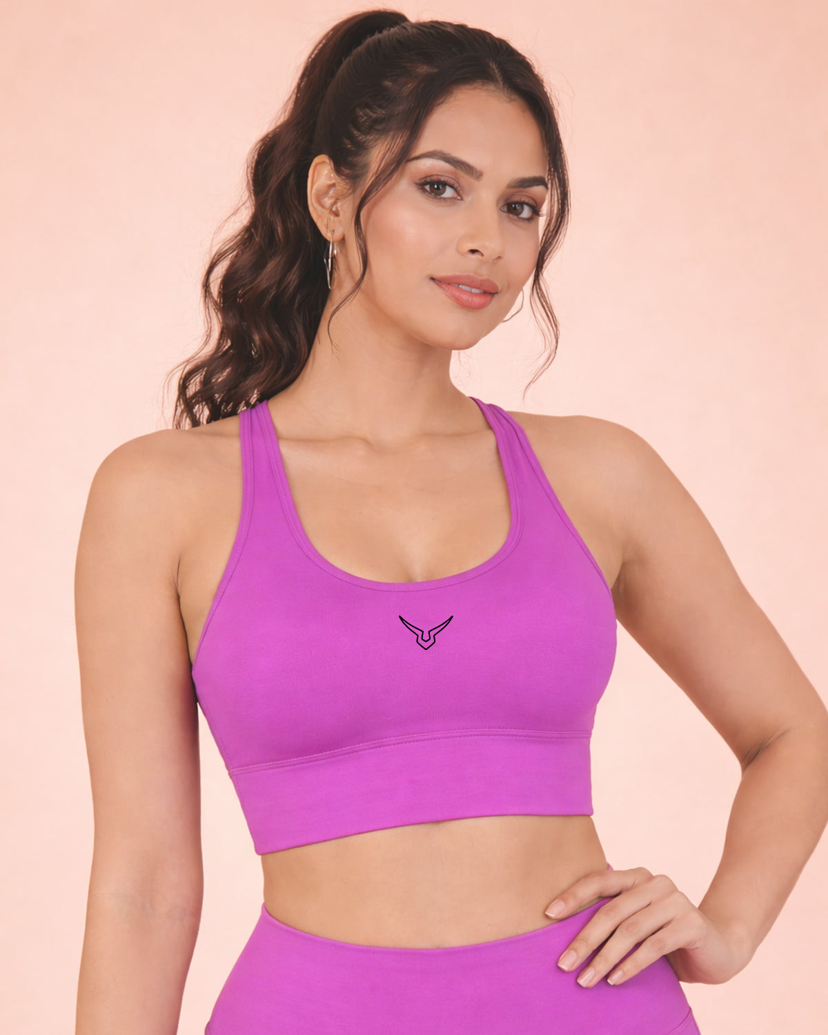 Invincible Women's Yoga Training Strap Sports Bra