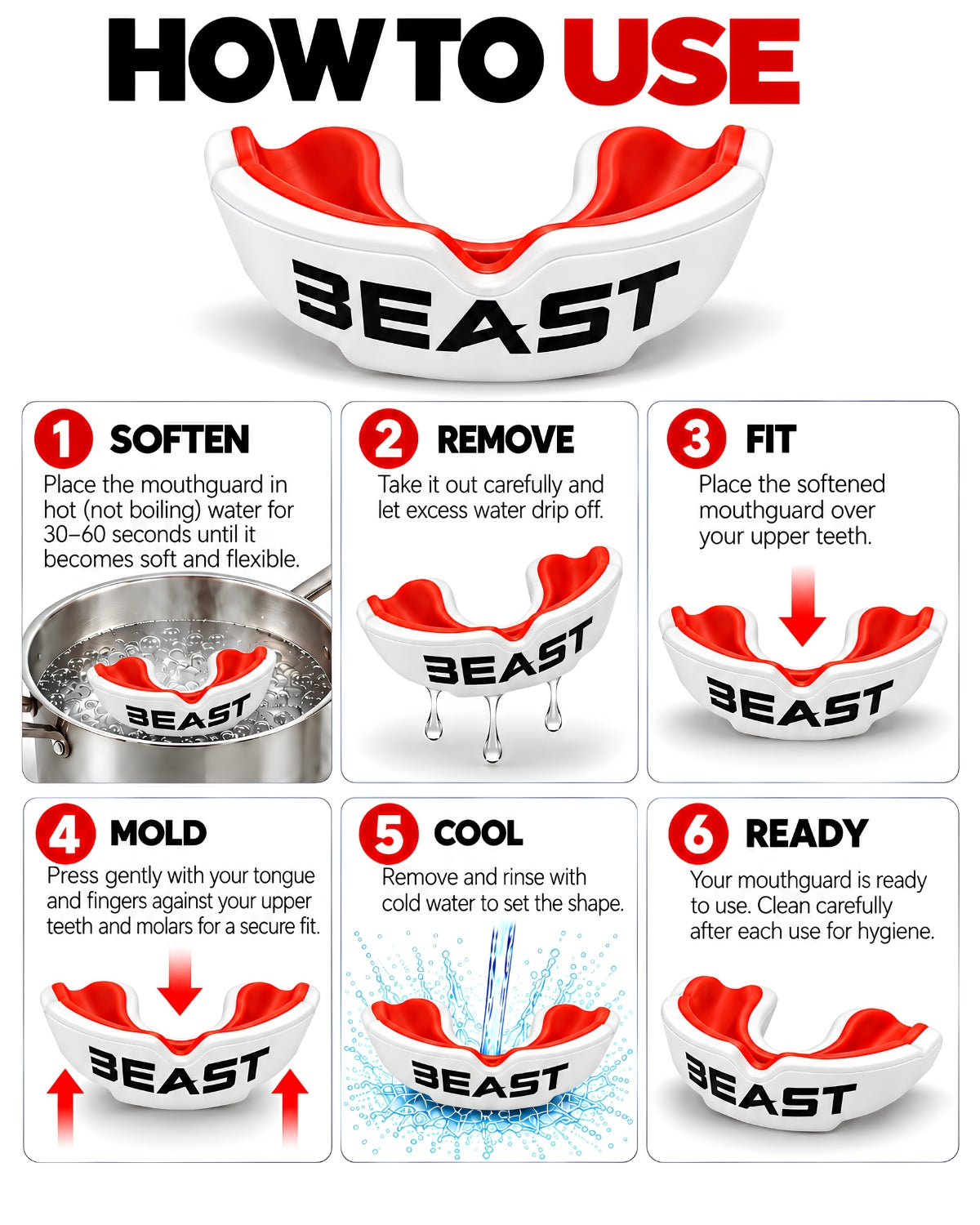 Invincible Elite Mouth Guards